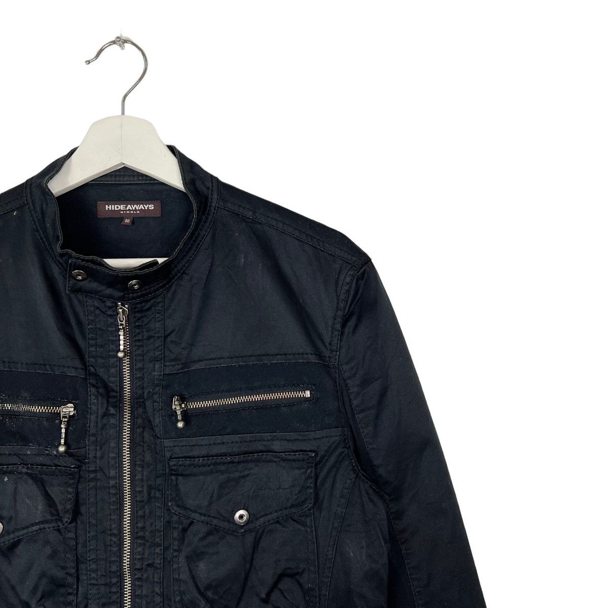 HIDEAWAYS × Japanese Brand 🔥 HIDEAWAY BY NICOLE RIDERS MOTO JACKET Size US M / EU 48-50 / 2 - 6 Thumbnail