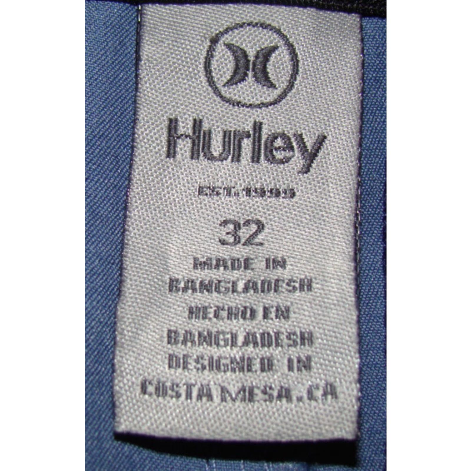 Hurley NWT Hurley Hybrid Walk Shorts Men's 32 9.5 Regular Fit Blue Water Repel Stretch Size US 32 / EU 48 - 5 Thumbnail