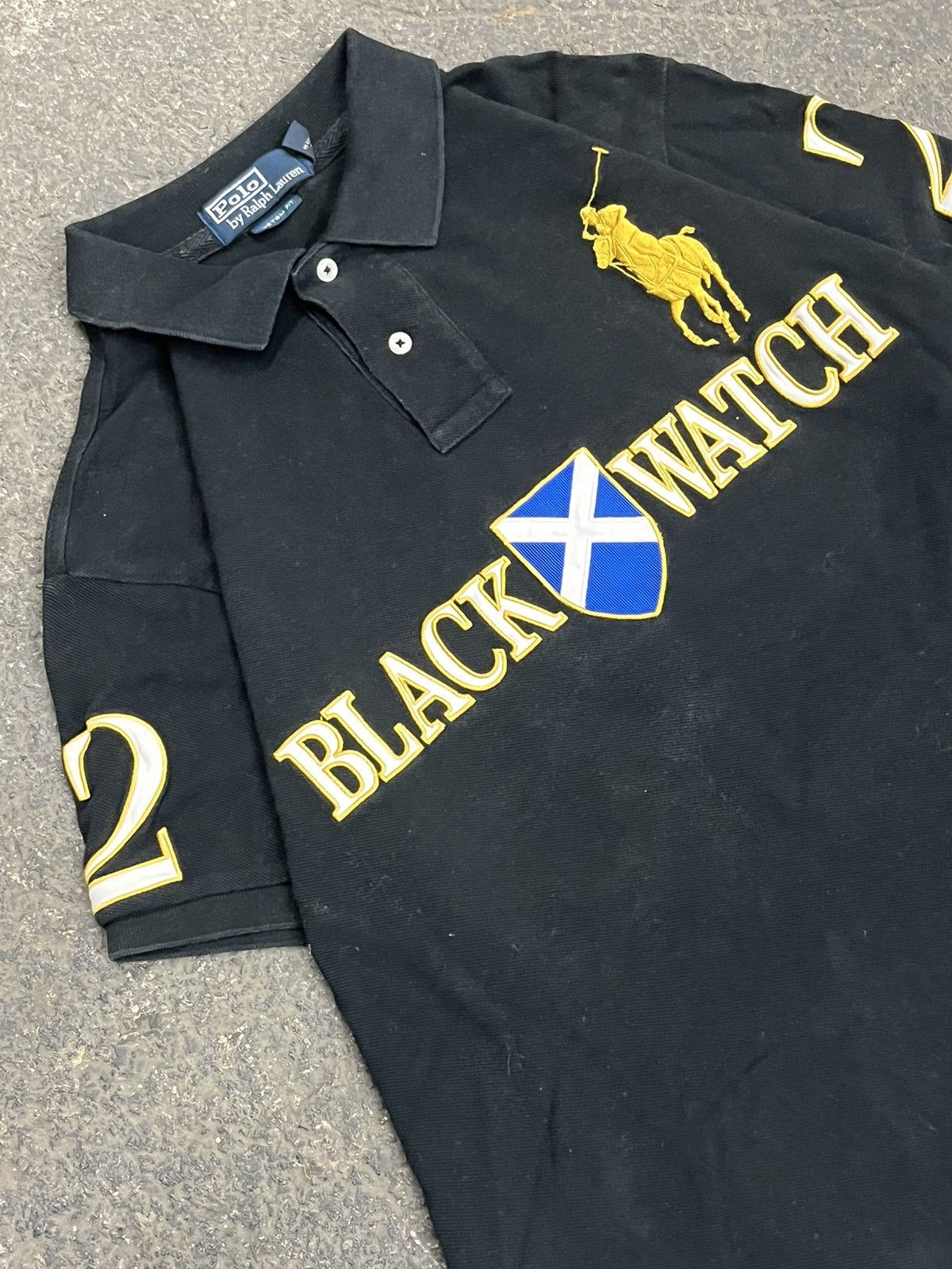 Polo Ralph Lauren Polo Ralph Lauren chief keef style black watch rare hype y2k Size US L / EU 52-54 / 3 - 3 Thumbnail