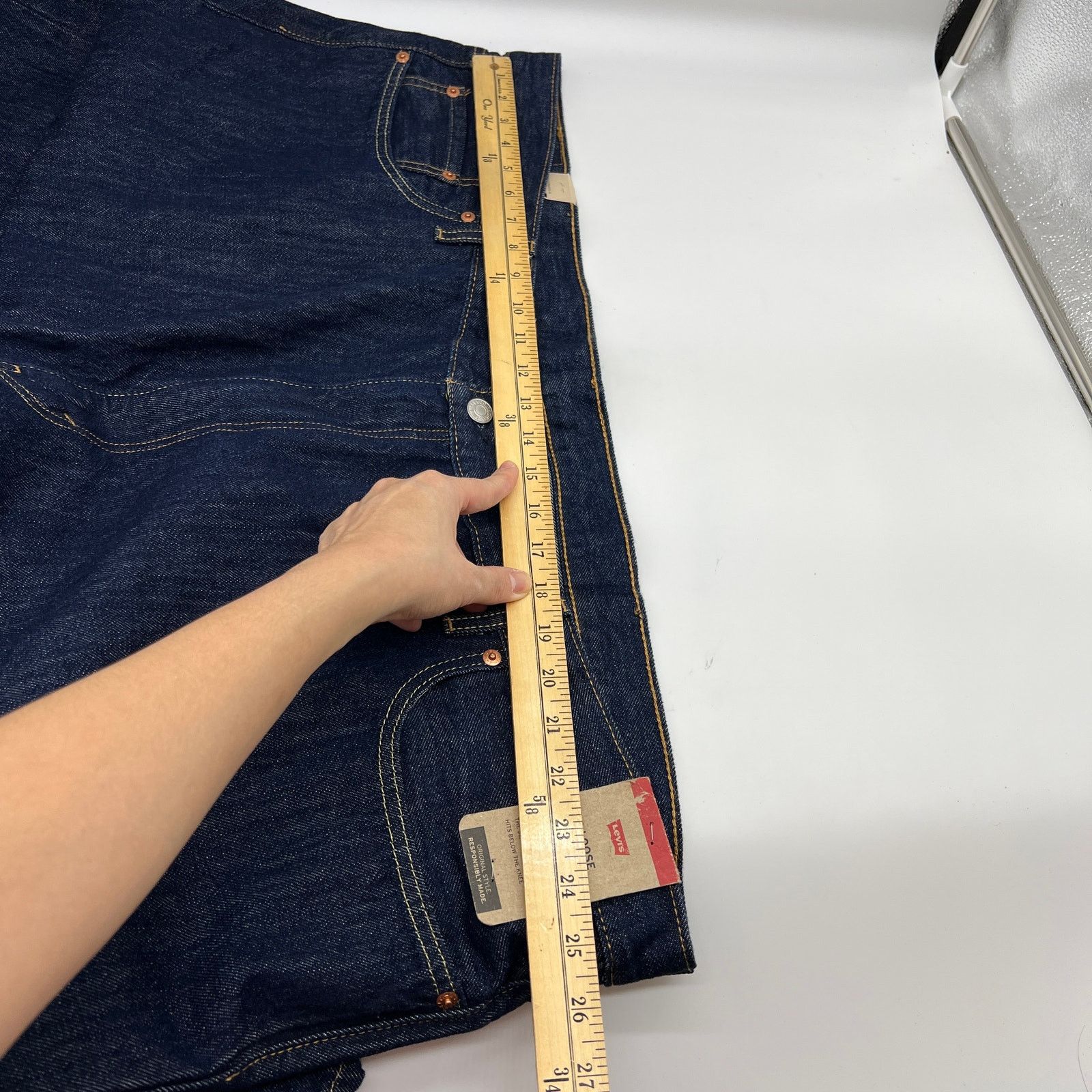 Levi's Levi's Men's 469 Loose Short Blue Jeans Size 52 Size US 36 / EU 52 - 9 Thumbnail