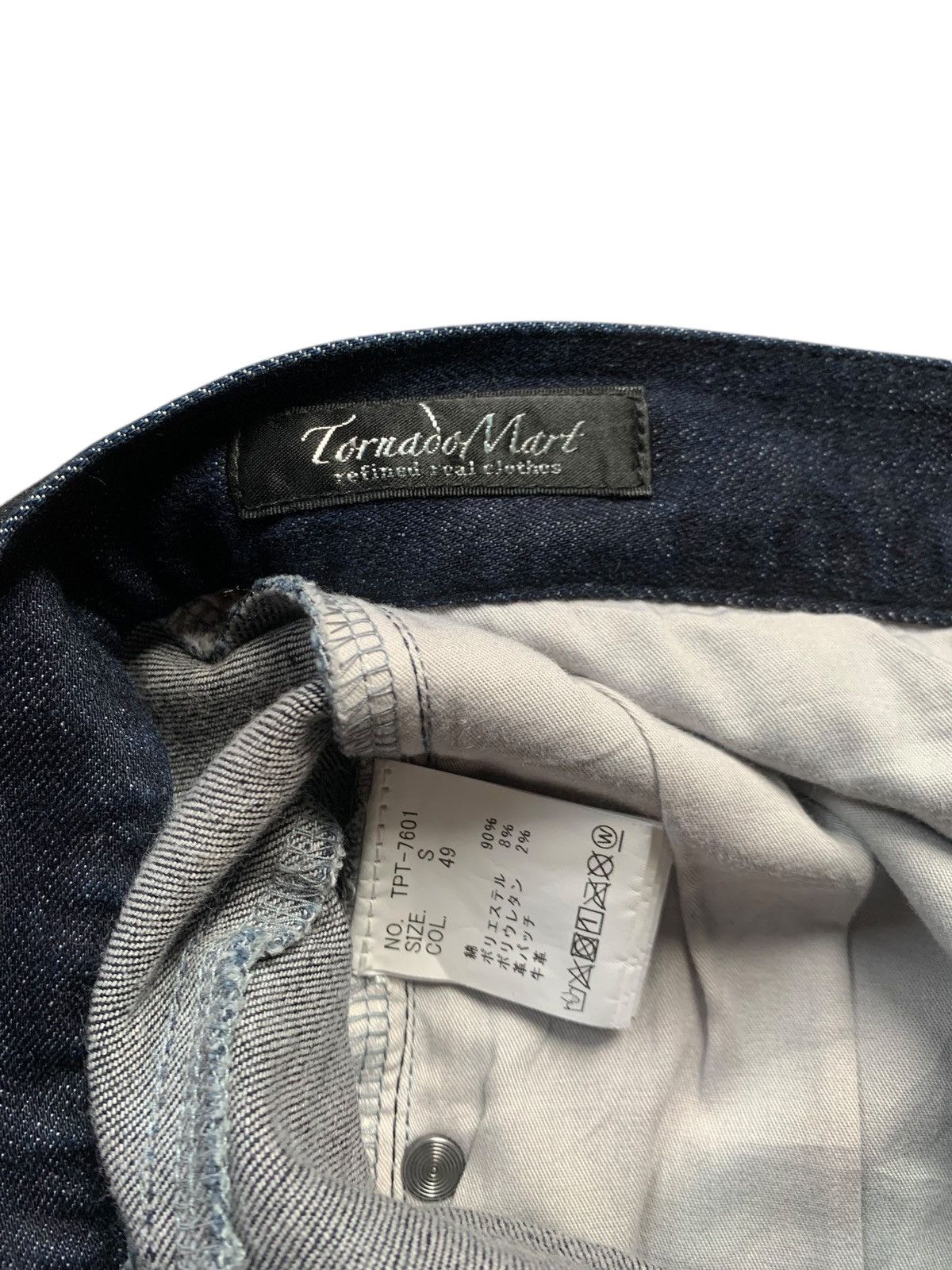 If Six Was Nine × Japanese Brand × Tornado Mart Tornado mart denim pants Size US 31 - 5 Thumbnail