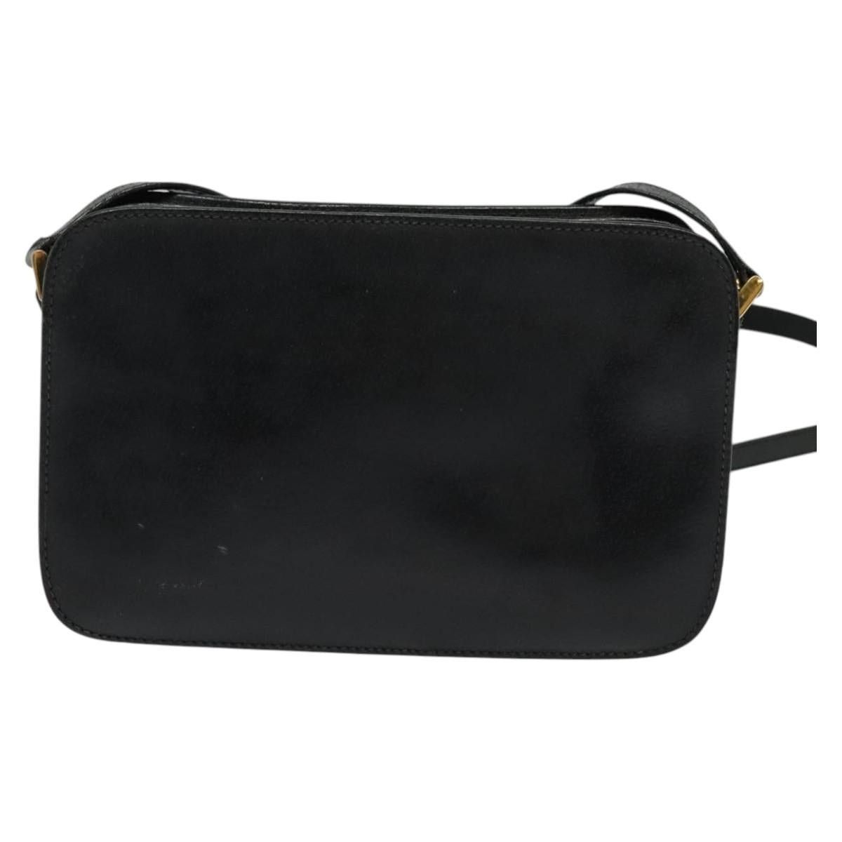 Gucci GUCCI Shoulder Bag Leather Black Gold 007 256 007 256 Size ONE SIZE - 3 Thumbnail