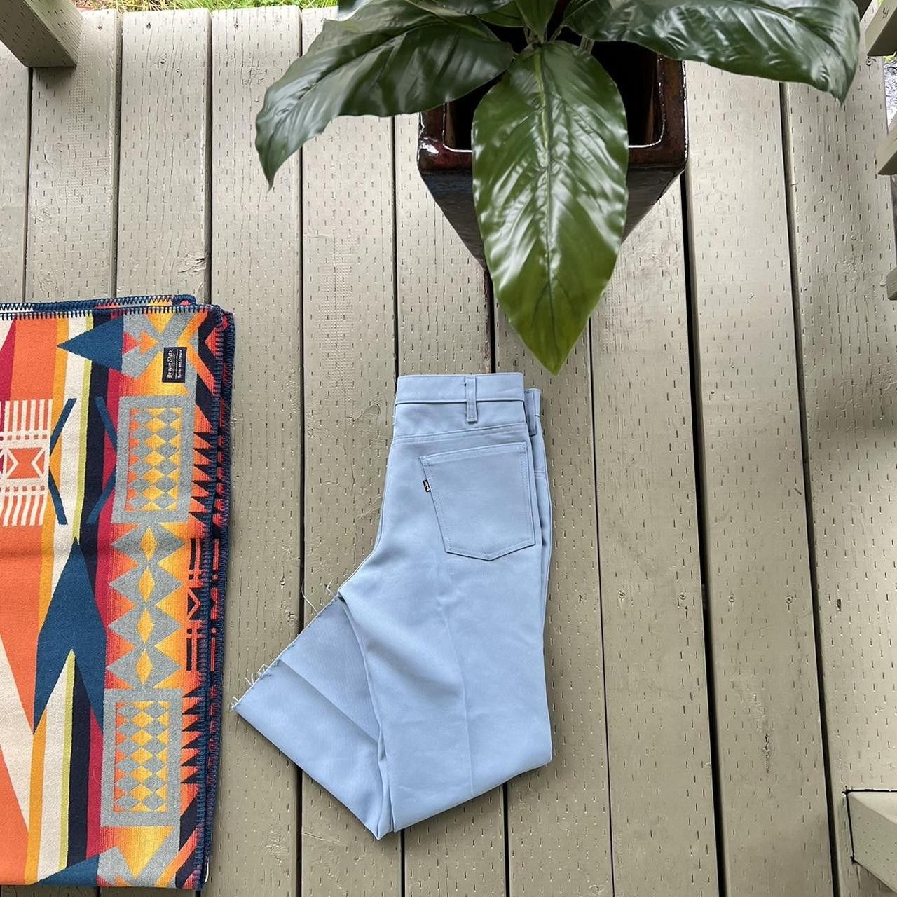 Levi's × Vintage Vintage Levis Sta-Prest Jeans Pants MOD SKA 70s Slim Size US 32 / EU 48 - 4 Thumbnail