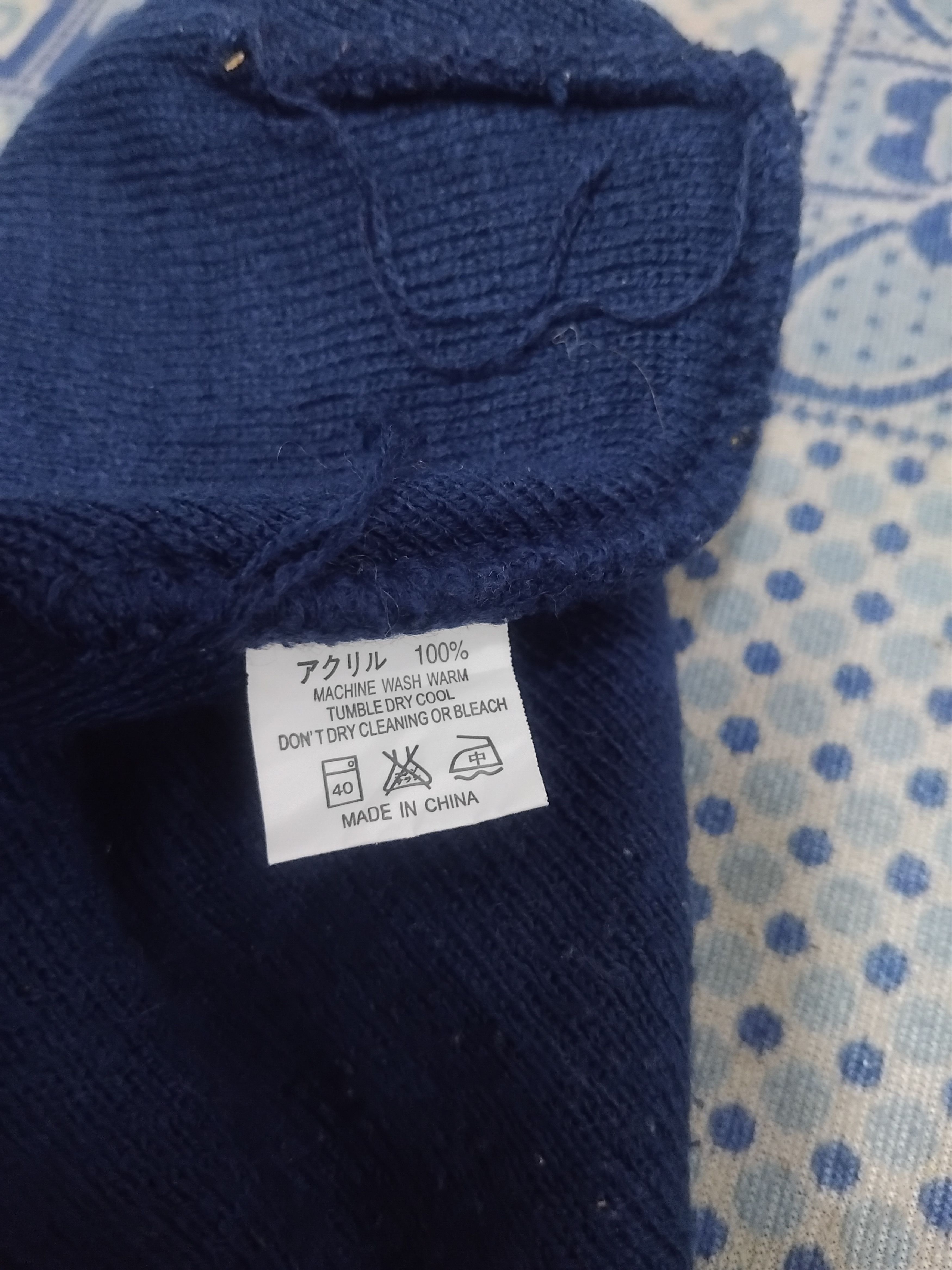 Japanese Brand Smith blue colour streetwear beanie Size ONE SIZE - 2 Thumbnail