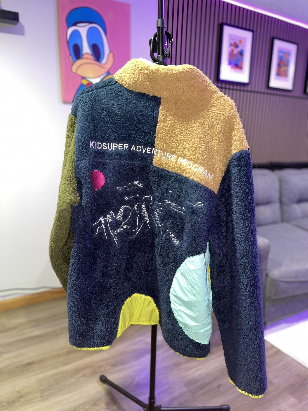 KidSuper Adventure colour-blocked fleece jacket Size US M / EU 48-50 / 2 - 4 Thumbnail