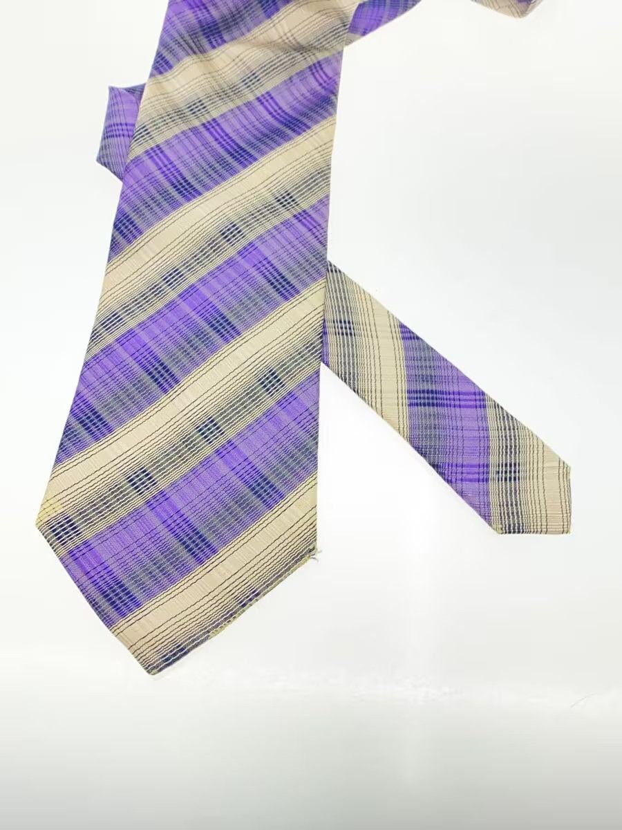 Yohji Yamamoto Asymmetrical Pattern Silk Tie Size ONE SIZE - 2 Thumbnail