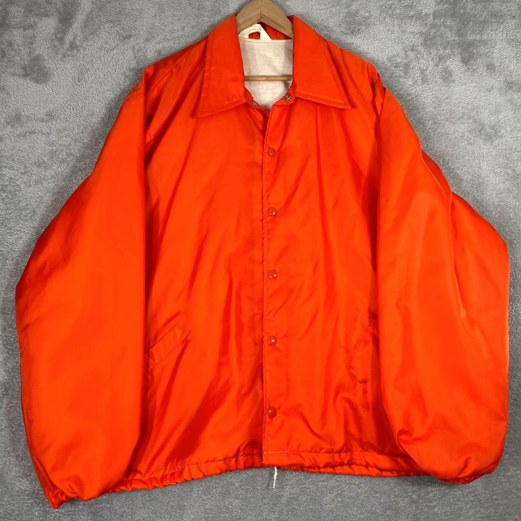 Salem Sportswear VINTAGE Gem Sportswear Coach Jacket Mens 2XL Orange USA Woodland Aero Modelers Size US XXL / EU 58 / 5 - 2 Thumbnail
