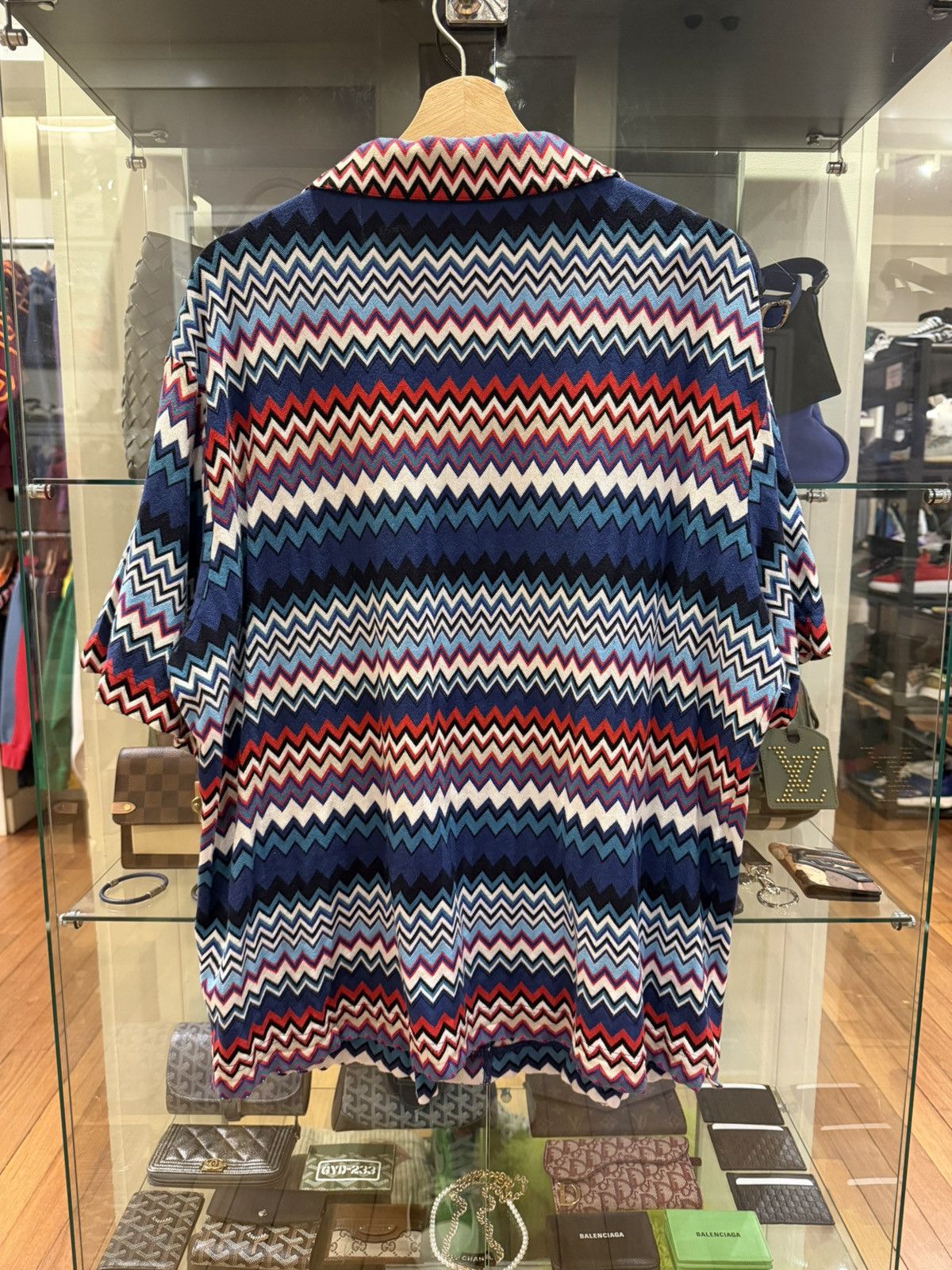 Missoni Missoni Zig Zag Polo Size US XXL / EU 58 / 5 - 2 Thumbnail