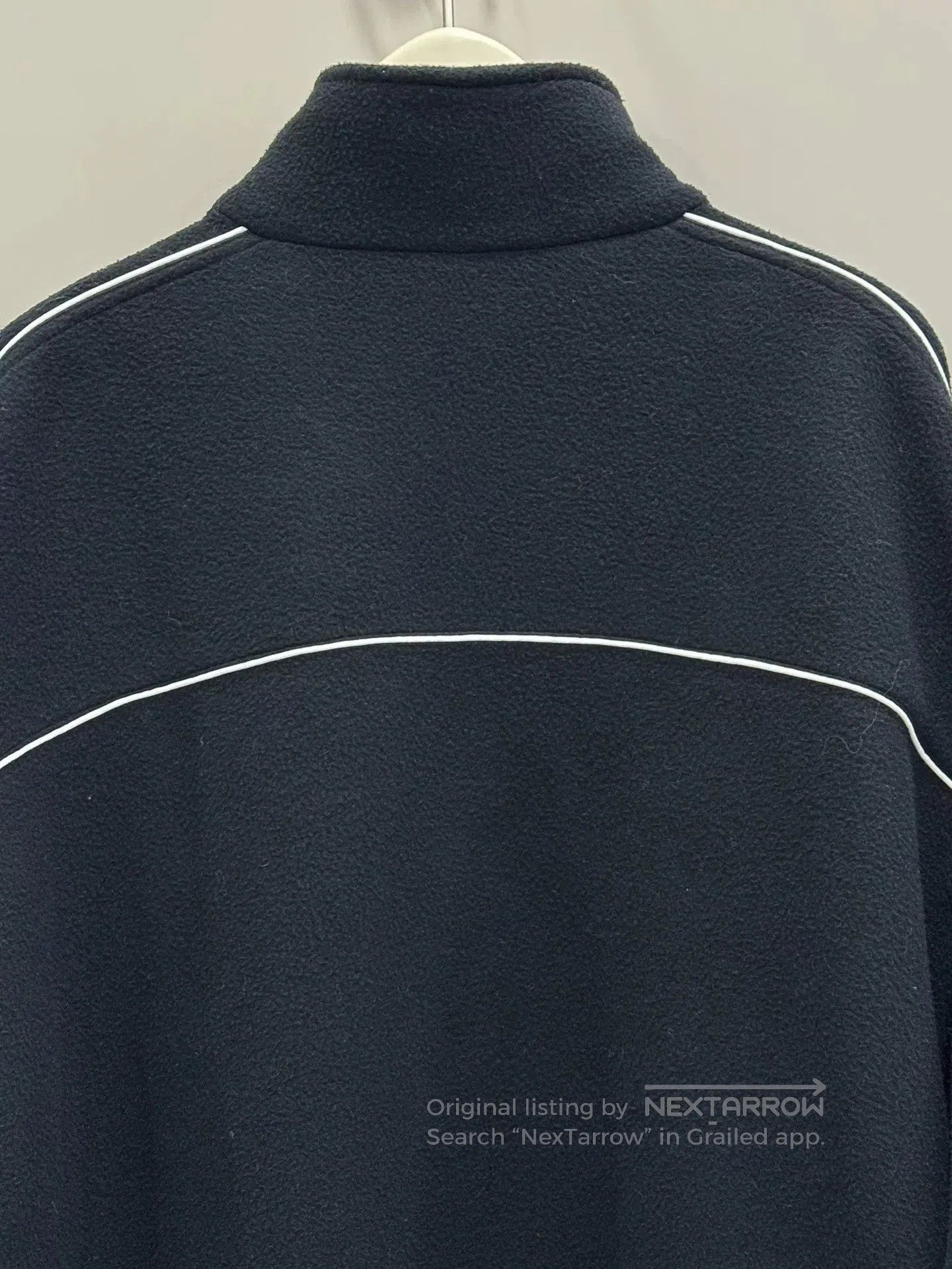 Balenciaga Balenciaga SportyB Embroidered Fleece Jacket Size 50. Size US XL / EU 56 / 4 - 5 Thumbnail