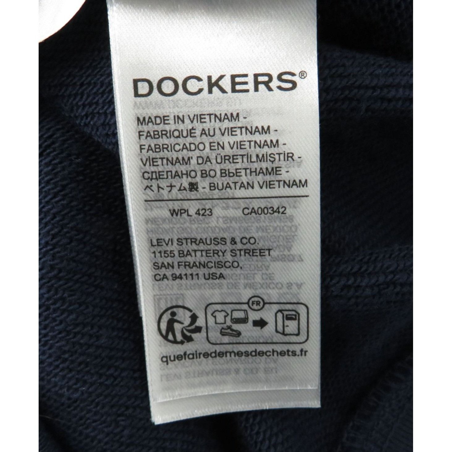 Other Dockers Pride Navy Graphic Hoodie Small Unisex NWT $70 Size US S / EU 44-46 / 1 - 5 Thumbnail