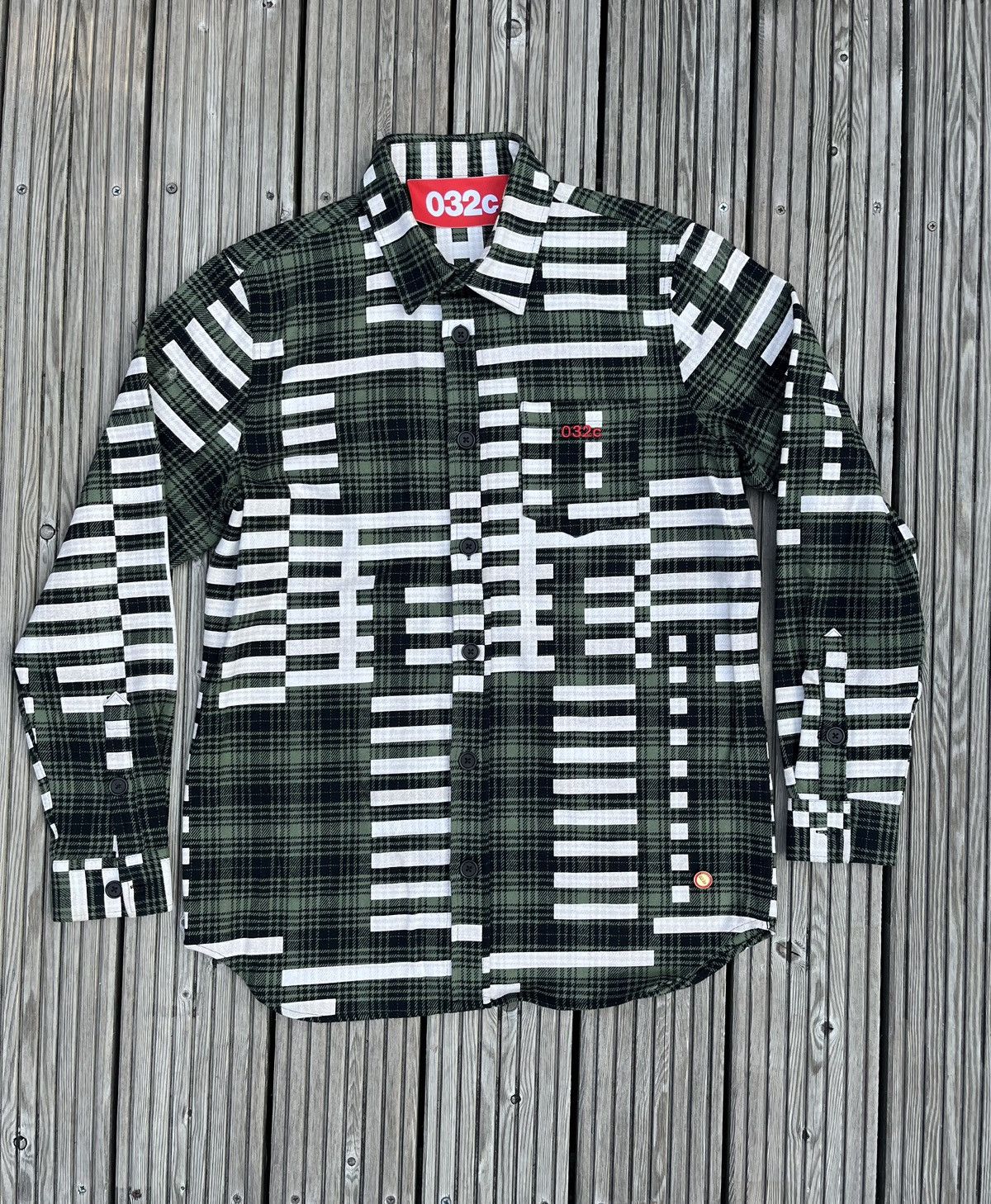 032c 032c Flammen long sleeve shirt Size US M / EU 48-50 / 2 - 1 Thumbnail