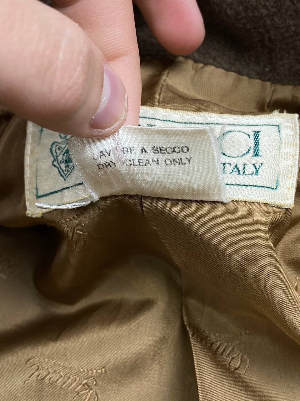 Gucci Vintage Gucci 80s Woool Cashmere Coat Women Double Breasted Size M / US 6-8 / IT 42-44 - 14 Thumbnail