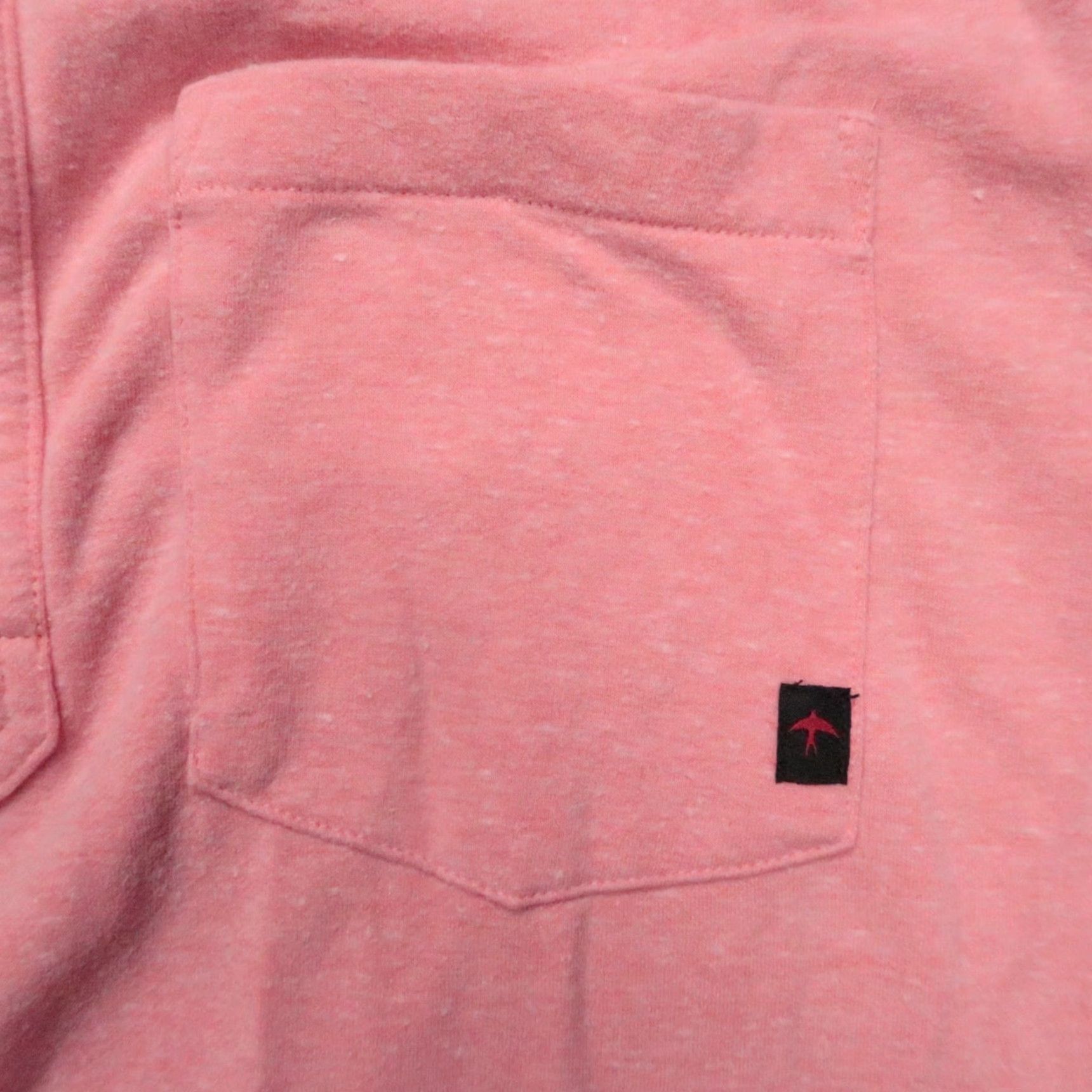 Relwen Relwen Shirt Mens Medium Pink Long Sleeve Polo Popover Size US M / EU 48-50 / 2 - 4 Thumbnail