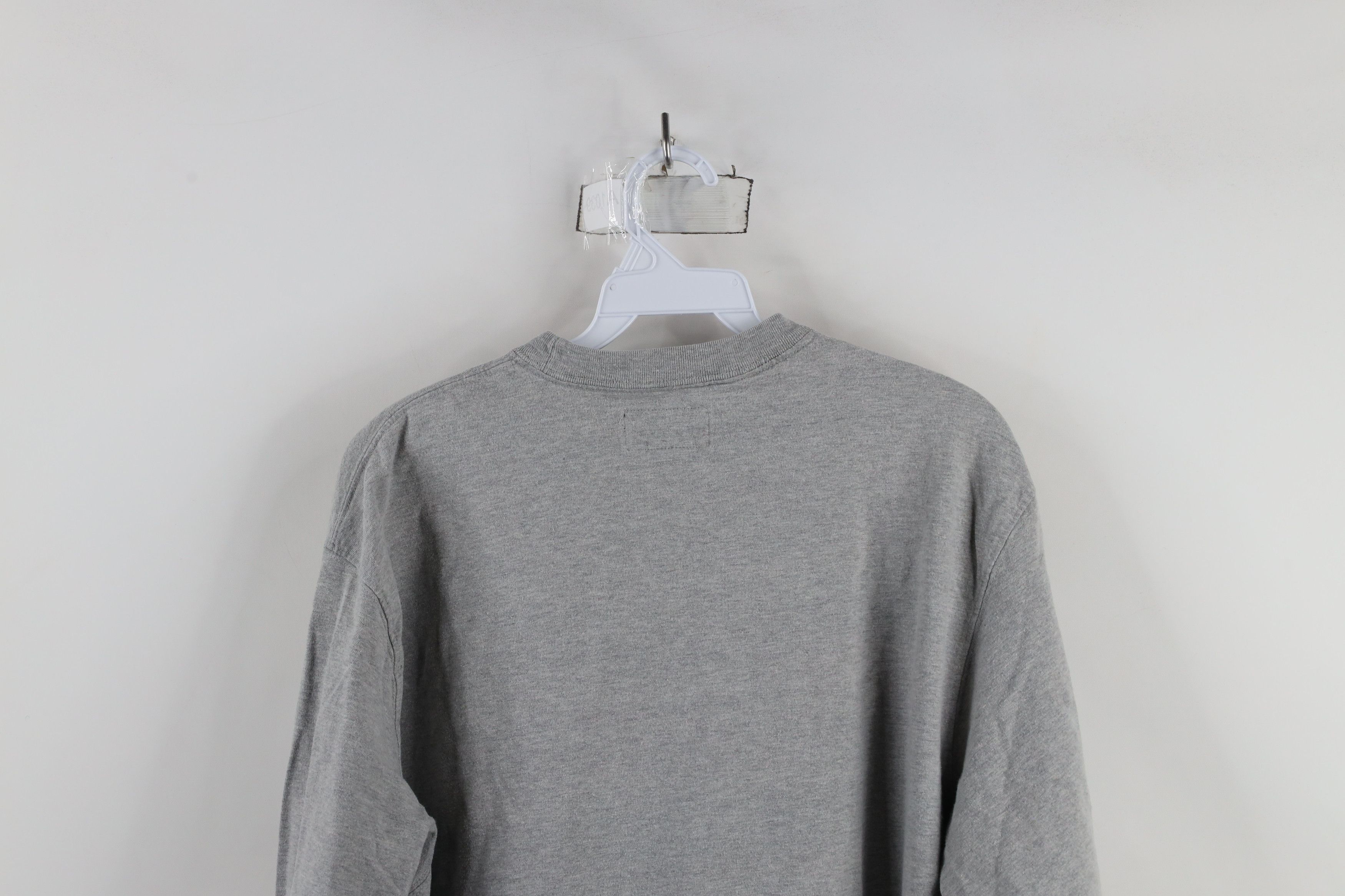 Abercrombie & Fitch × Vintage Vintage 90s Abercrombie & Fitch Long Sleeve T-Shirt Gray USA Size US M / EU 48-50 / 2 - 14 Thumbnail
