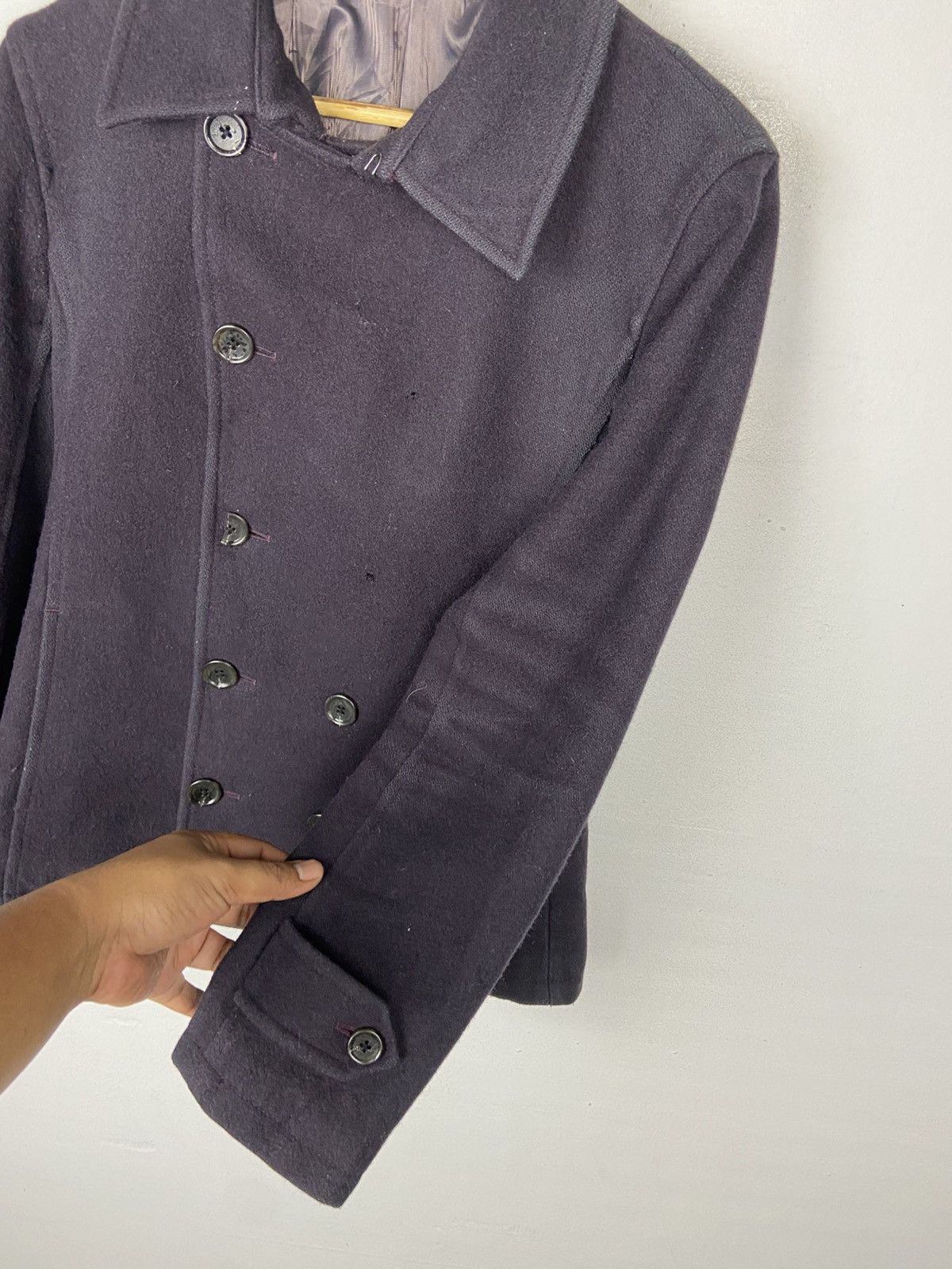 Tornado Mart TORNADO MART DOUBLE BREASTED COAT Size M / US 6-8 / IT 42-44 - 7 Thumbnail