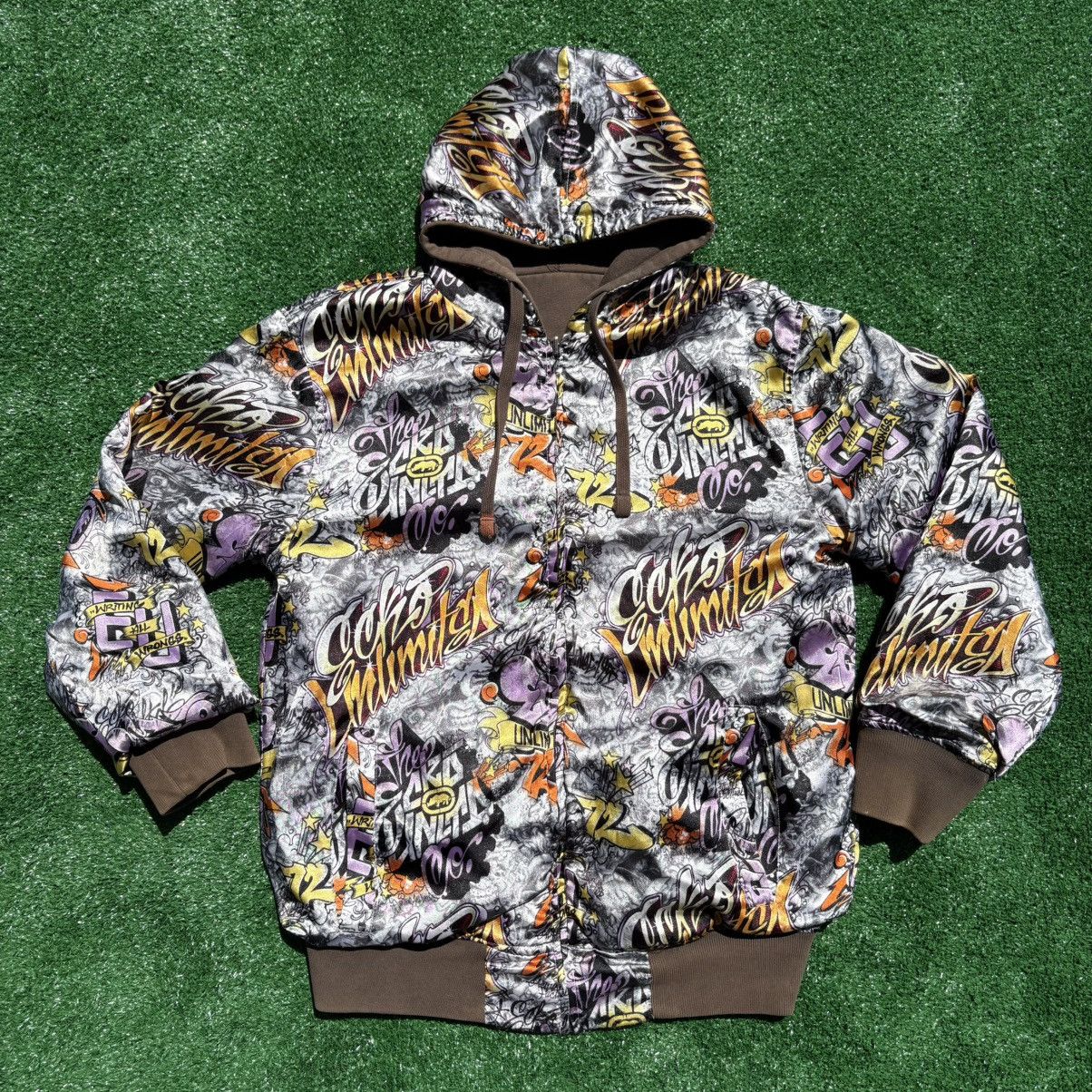Ecko Unltd. × Vintage Ecko Unltd Reversible Vintage Hoodie Y2K