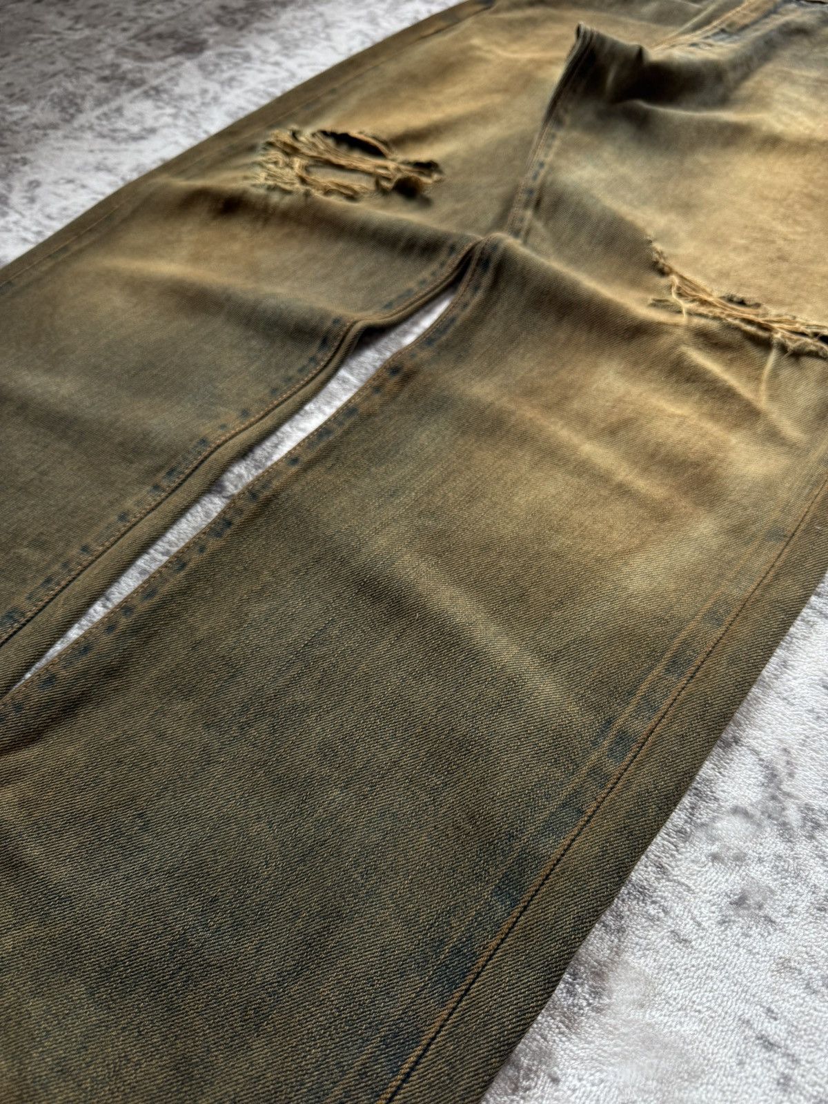 Edwin Edwin 505 OG Type 1 Mud Wash Distressed Selvedge Baggy Jeans Size US 29 - 8 Thumbnail