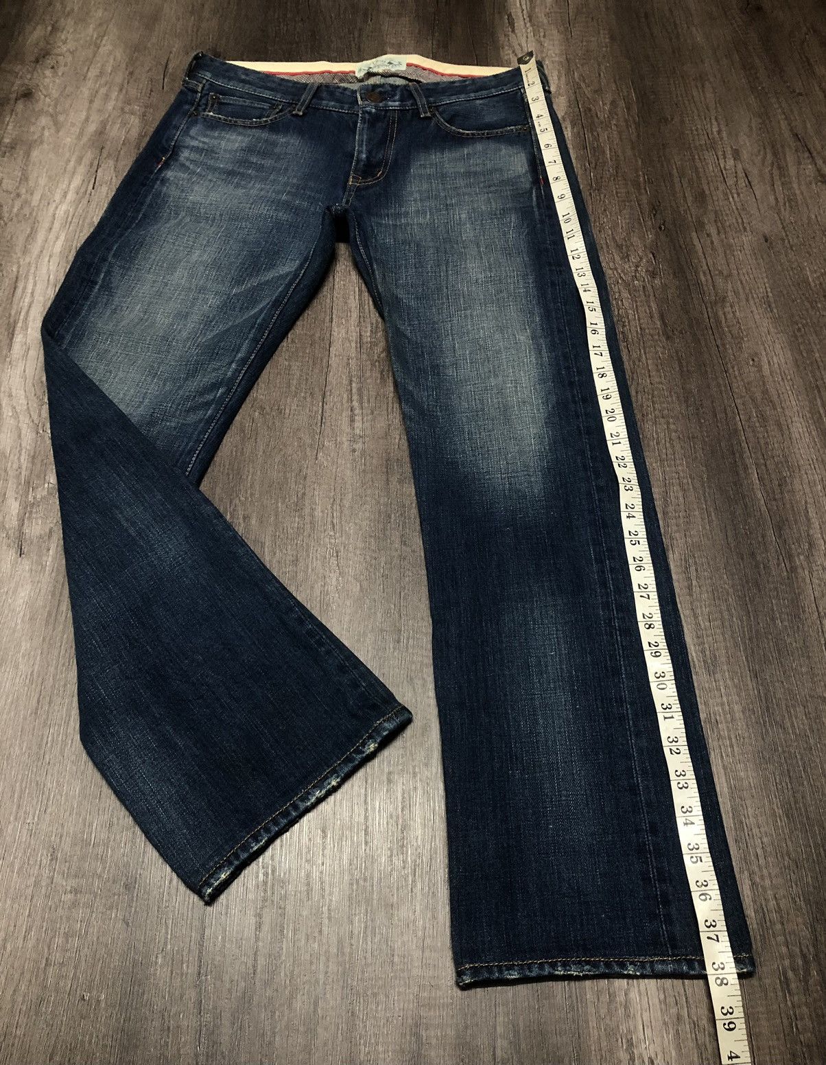 Designer × Japanese Brand × Vintage Vintage Chesty Buckle Back Denim Jeans Japanese Brand Size US 32 / EU 48 - 4 Thumbnail