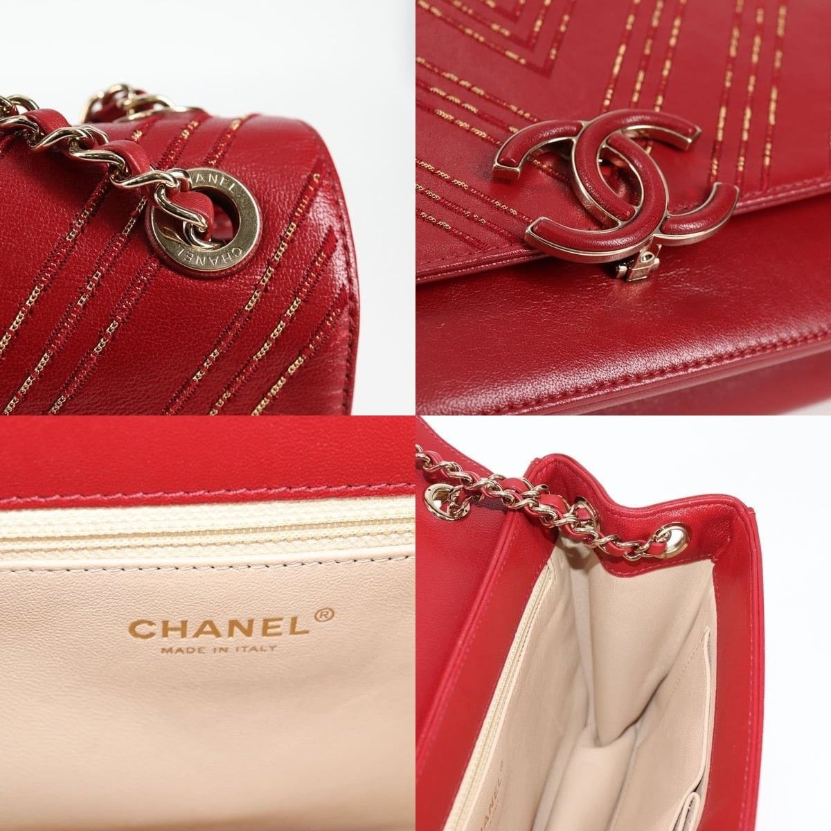 Chanel Chanel Chain V Stitch Shoulder Bag Size ONE SIZE - 7 Thumbnail