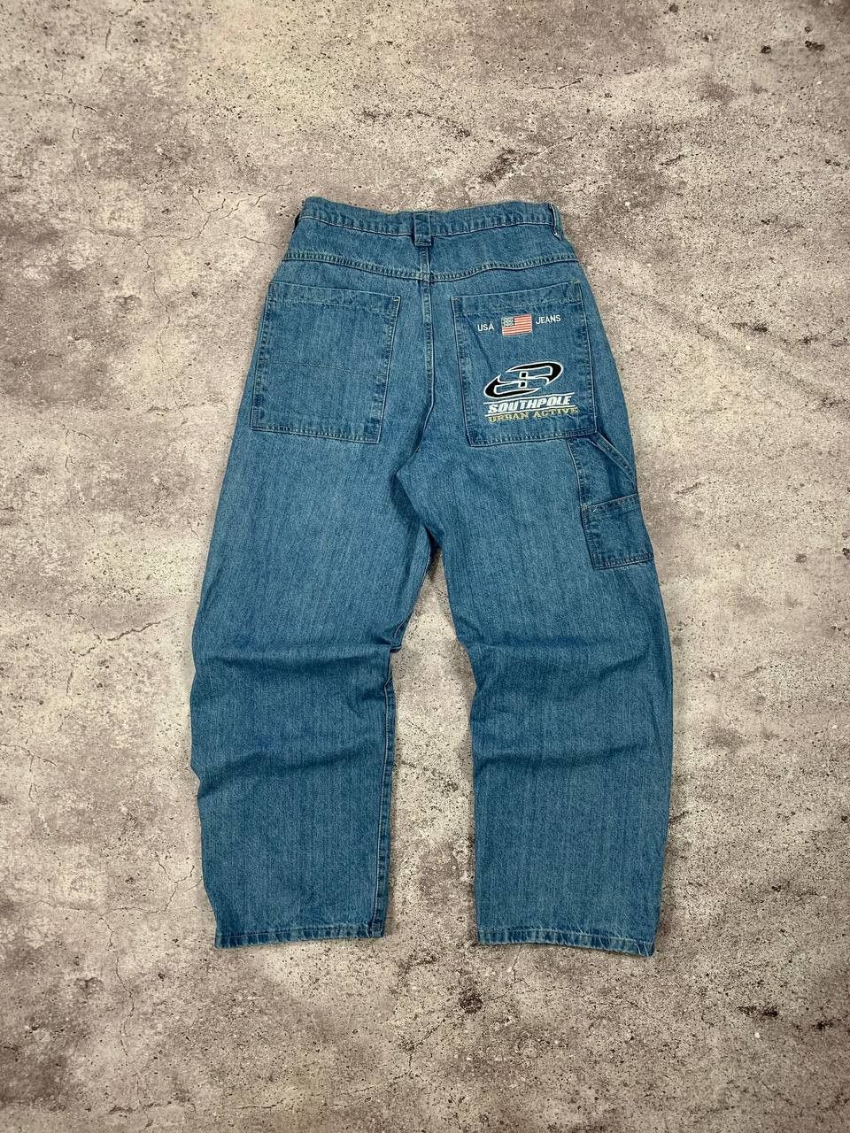 Southpole Southpole Rap Jeans Pants Embroidered Logo Size 32 Size US 32 / EU 48 - 1 Thumbnail