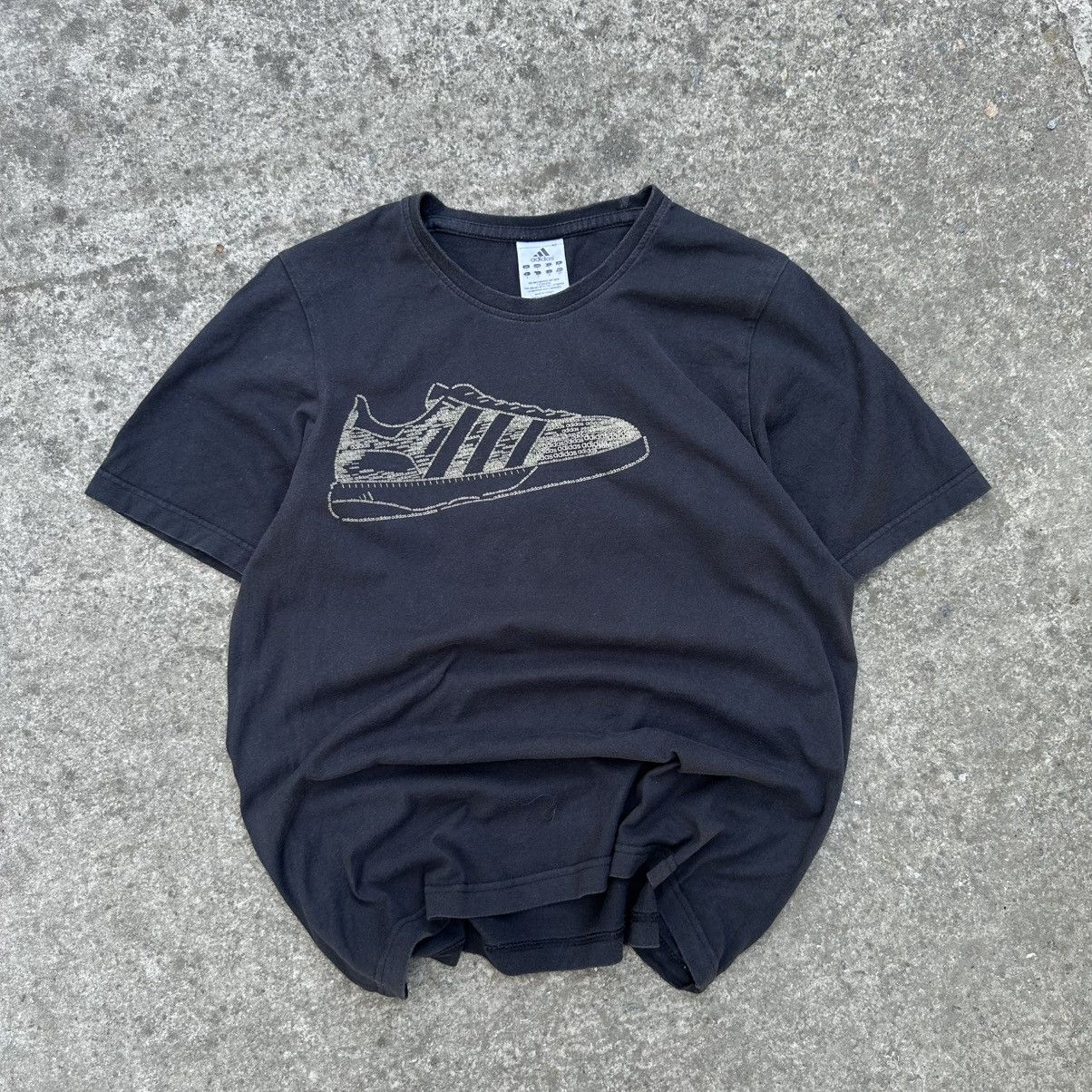 Adidas Vintage Japanese Style Adidas Samba T-shirt Big Logo Y2K Size US S / EU 44-46 / 1 - 1 Thumbnail