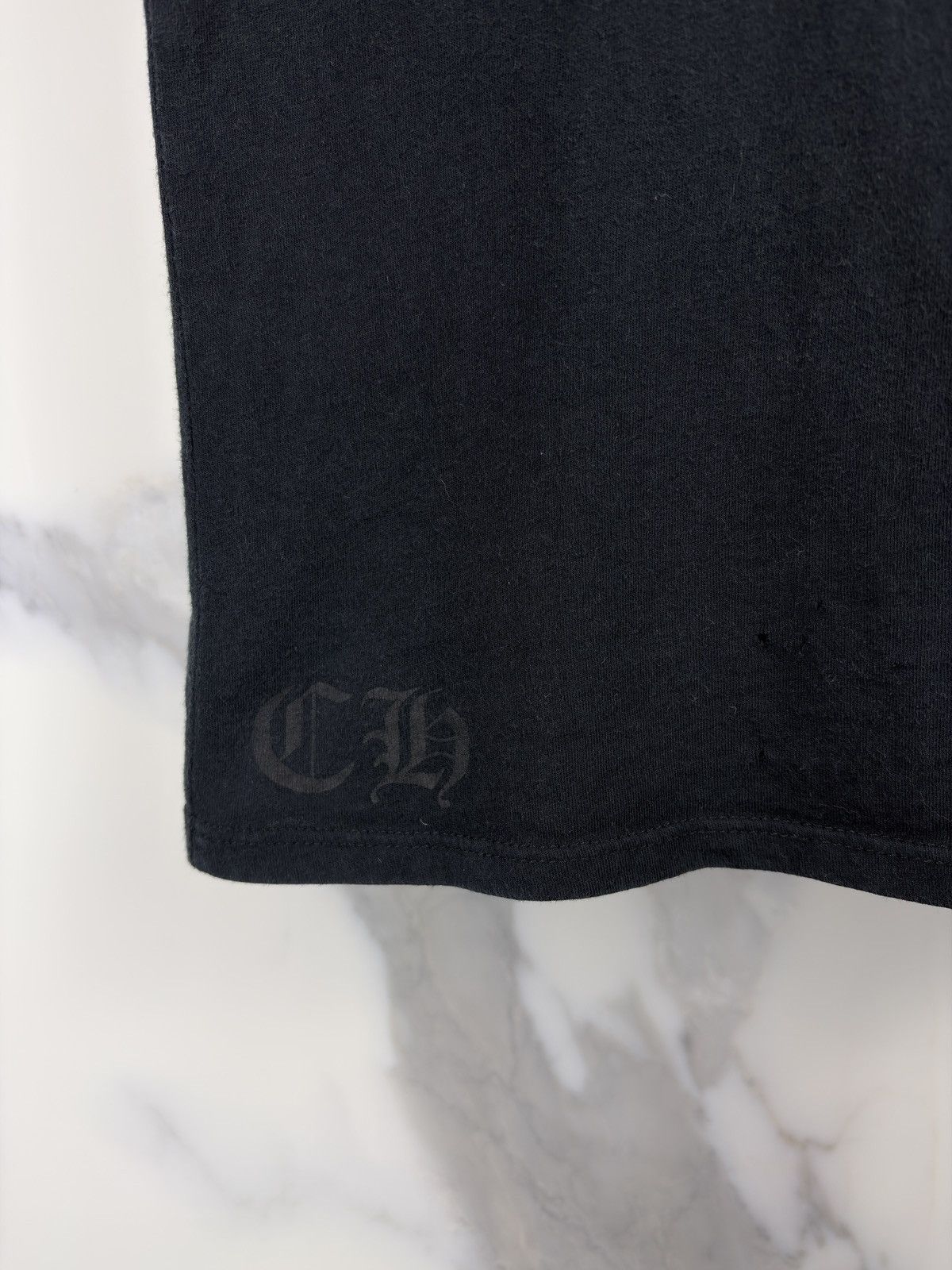 Chrome Hearts Chrome Hearts Vintage Large Fleur Back Scroll Logo Tshirt Size M / US 6-8 / IT 42-44 - 5 Thumbnail