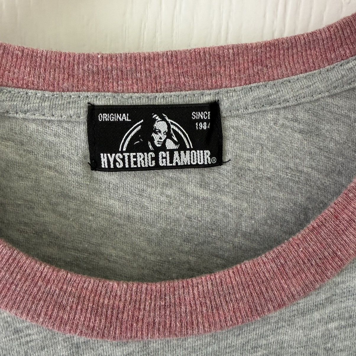 Hysteric Glamour Hysteric Glamour colorblock long sleeve raglan tee Size ONE SIZE - 5 Thumbnail