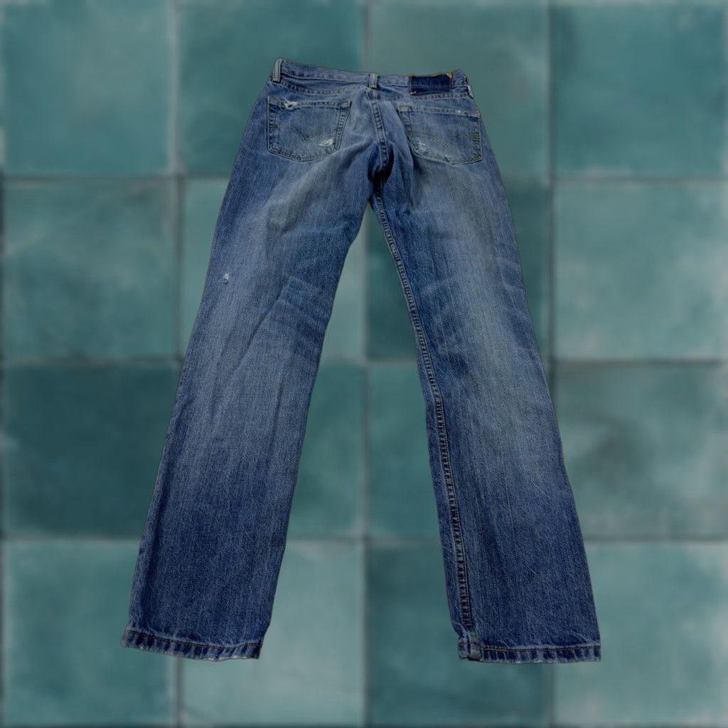 Levi's Levi’s 511 Jeans Slim Distressed 29x30 Mens Blue Regular Waist 29 Inseam 30 Zip Closure Size US 29 - 1 Thumbnail