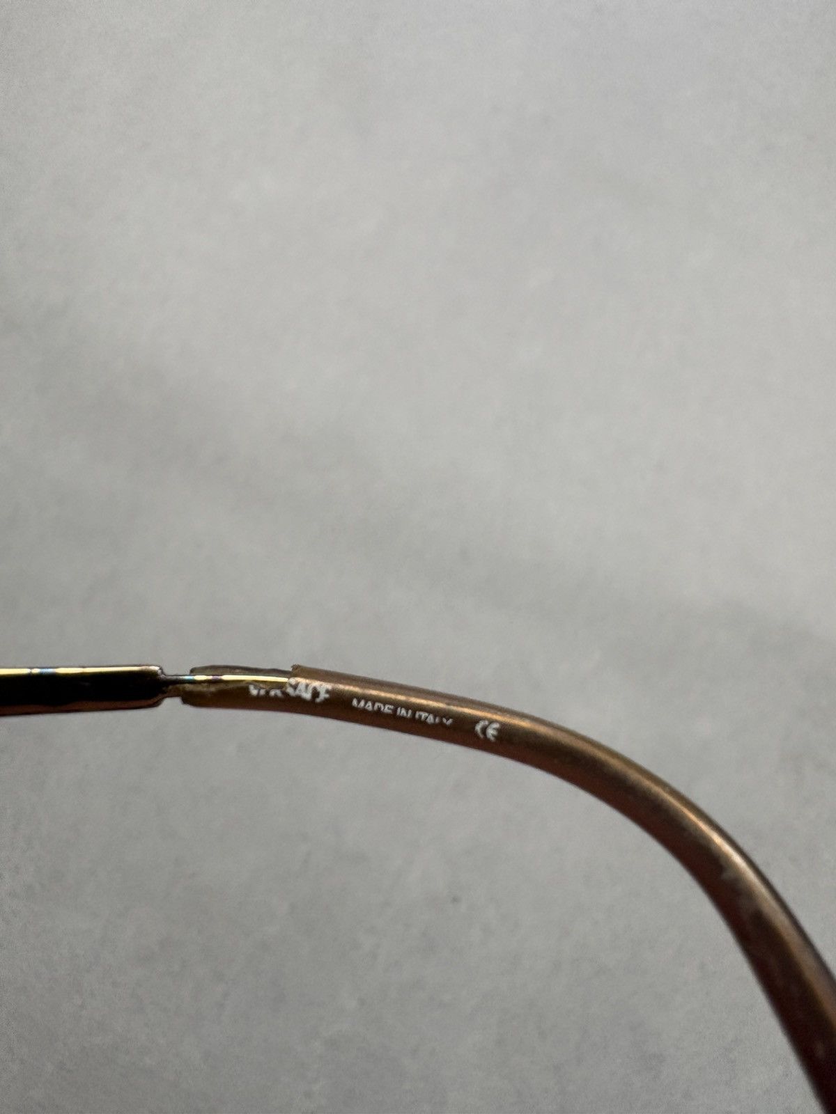 Versace Archive 90s Versace Medusa Purple Rectangular Glasses Italy Size ONE SIZE - 12 Thumbnail