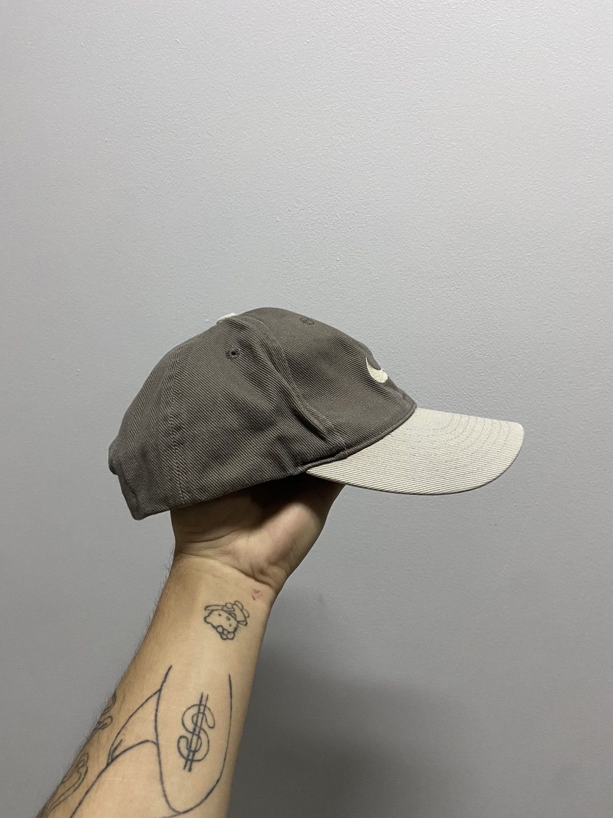 Nike × Vintage Nike Cap Vintage Big Embroidered Swoosh Logo Skate Size ONE SIZE - 2 Thumbnail