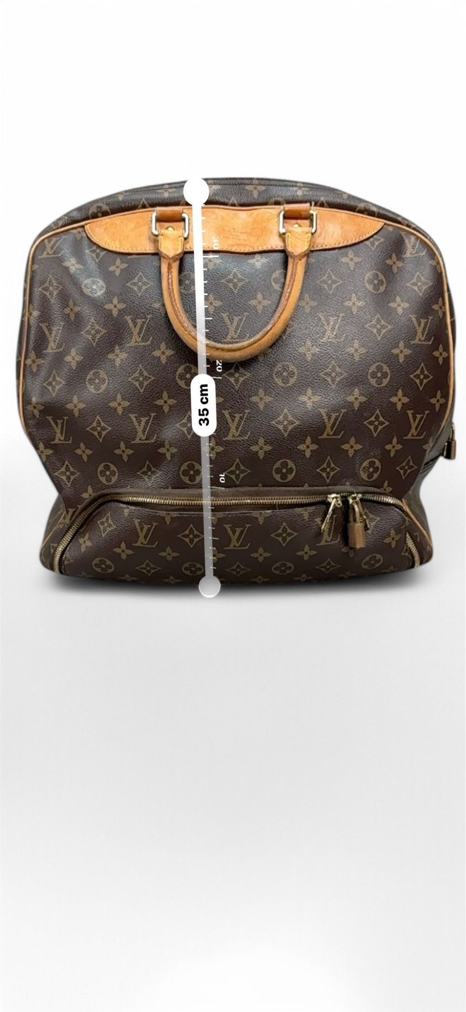 Louis Vuitton Louis Vuitton - Evasion Handbag Leather Vintage Monogram Size ONE SIZE - 4 Thumbnail