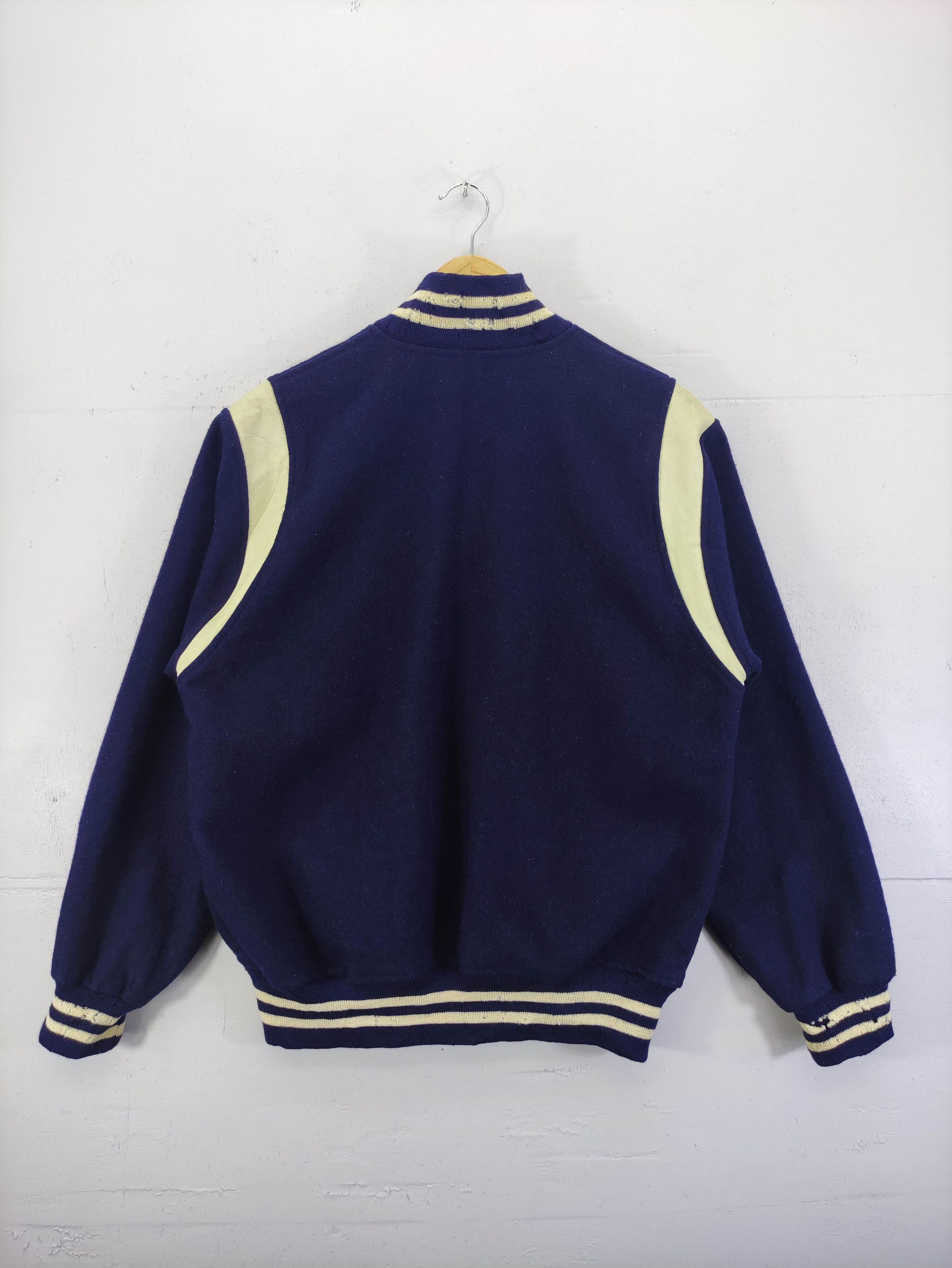 Japanese Brand Vintage Chuo Sports Varsity Wool Jacket Snap Button Size US L / EU 52-54 / 3 - 17 Thumbnail