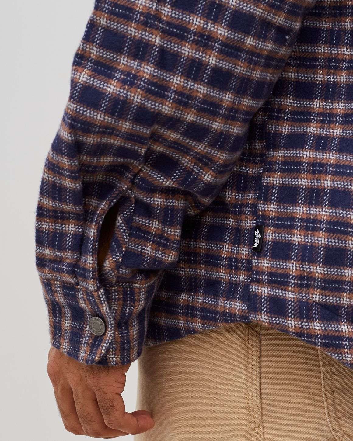 Stussy Sherpa Lined Plaid Over Shirt Size US S / EU 44-46 / 1 - 7 Thumbnail