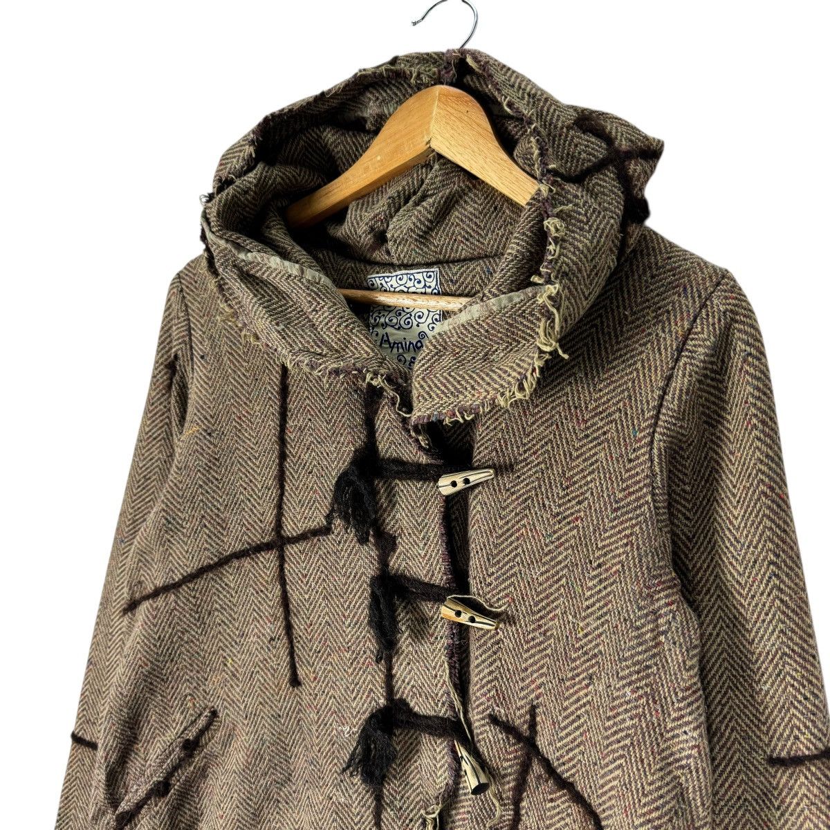 Japanese Brand 🌟AMINA HOODIE DUFFLE COAT JACKET LIKE KAPITAL Size L / US 10 / IT 46 - 5 Thumbnail