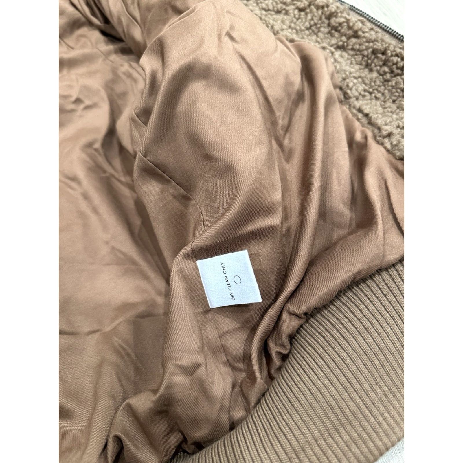 Apiece Apart VINTAGE? Apiece Apart Amager Jacket Bomber Brown Teddy Sherpa Small Size S / US 4 / IT 40 - 7 Thumbnail