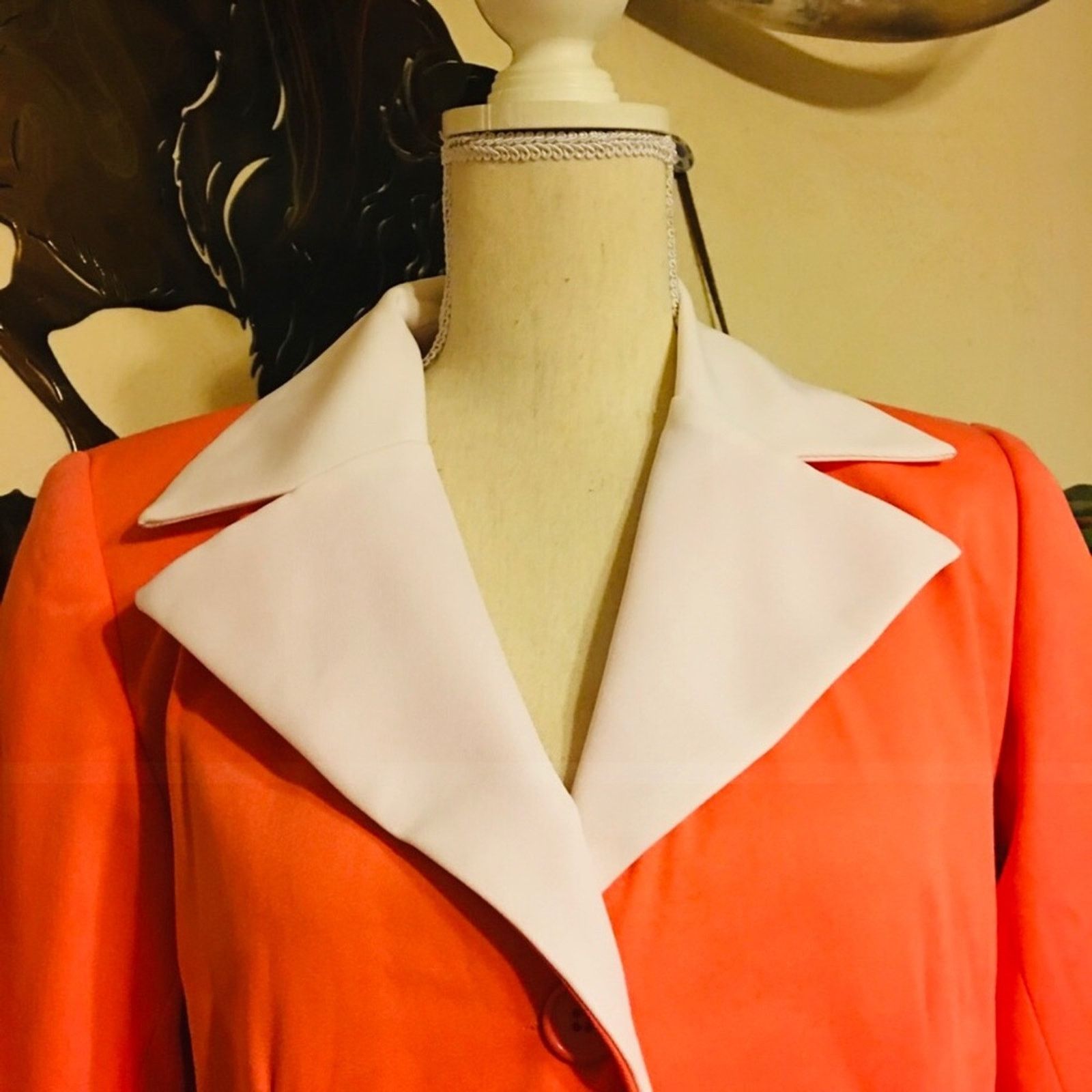 Vintage Lew Magram New York style business skirt suit Size M / US 6-8 / IT 42-44 - 3 Thumbnail