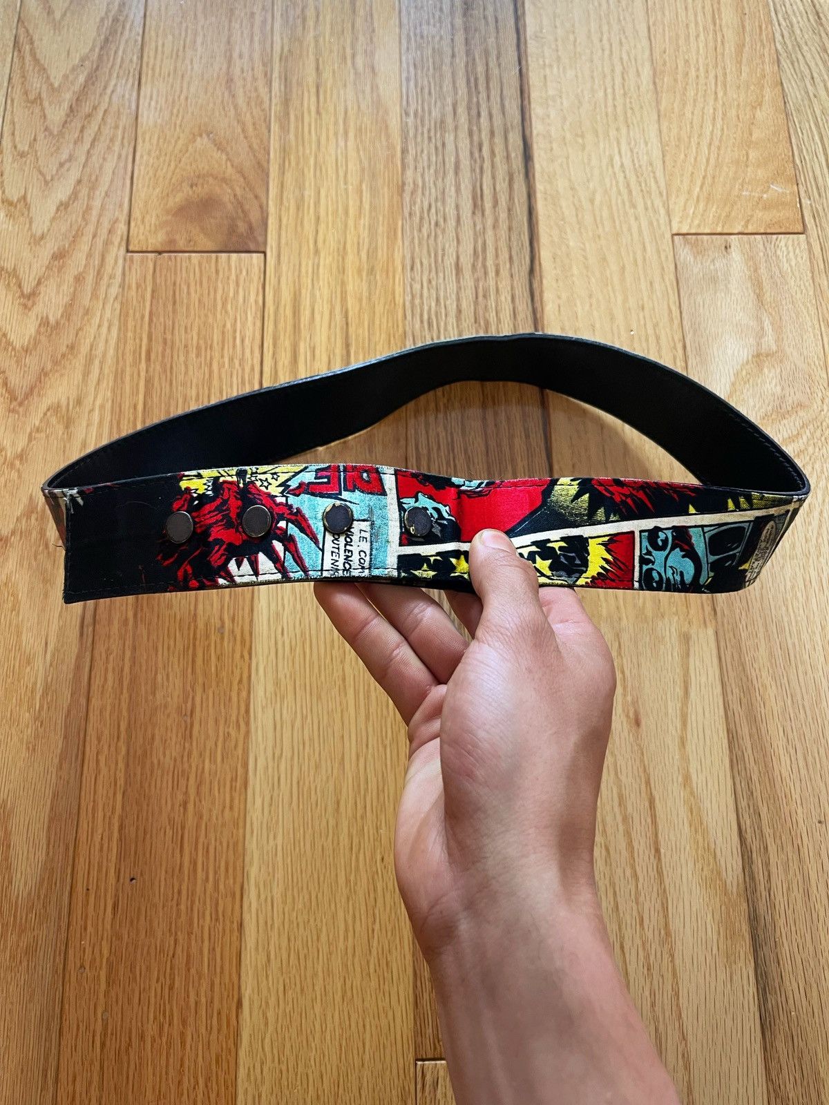 Jean Paul Gaultier SS1995 Jean Paul Gaultier ‘Comic Strip’ Belt Size 30 - 3 Thumbnail