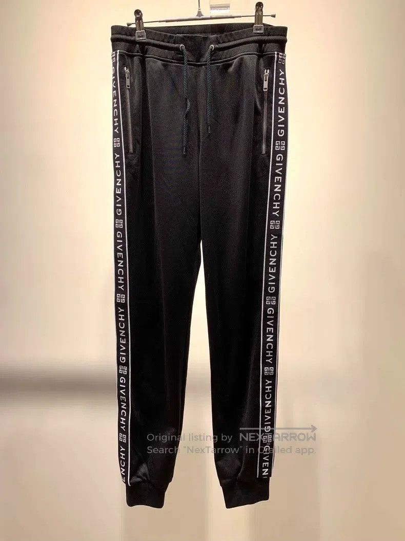 Givenchy Givenchy size XS Classic Side Long Stripe Logo Pants Size US 27 - 1 Thumbnail