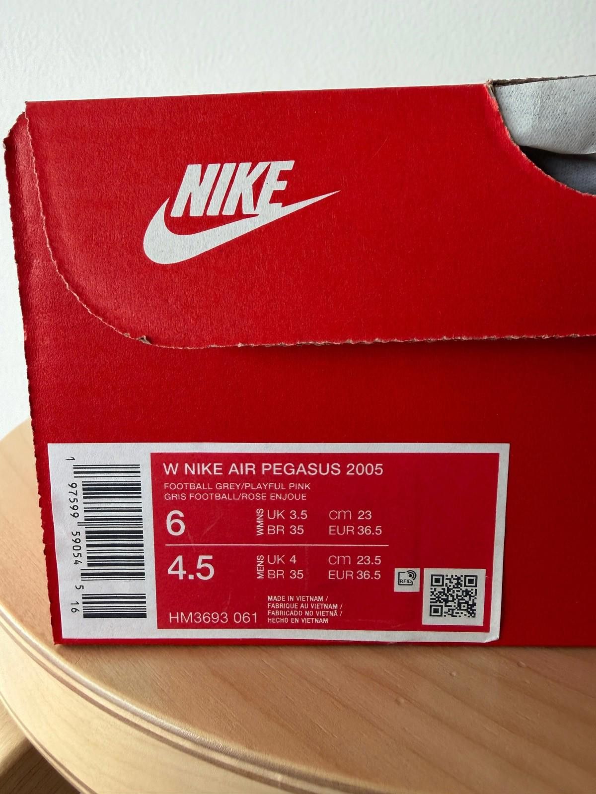 Nike new nike womens w air pegasus 2005 sneakers shoes pink 6 36 Size US 6 / IT 36 - 6 Thumbnail
