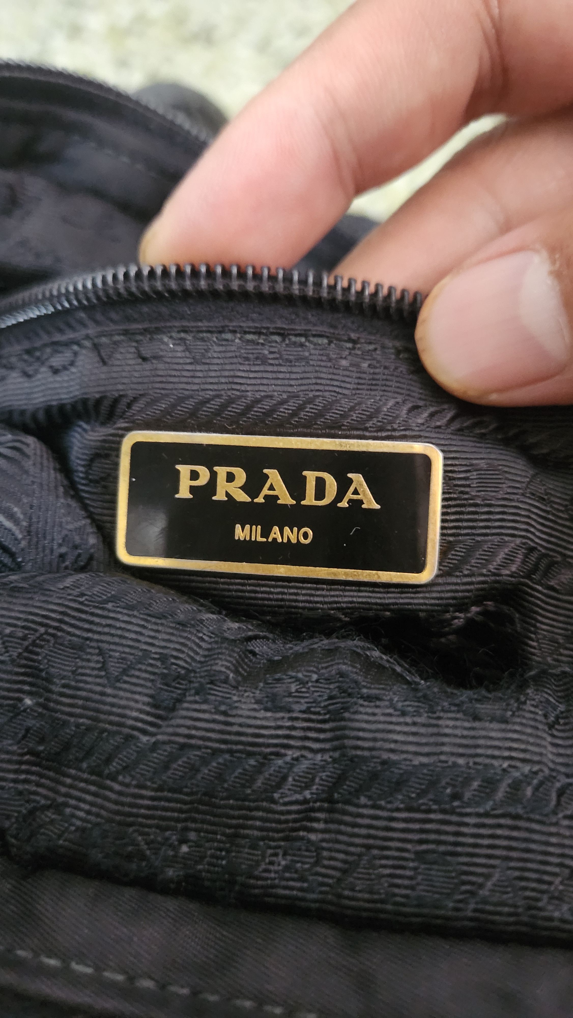 Prada Bow Prada Black Tessuto Satchel handbag Size ONE SIZE - 8 Thumbnail