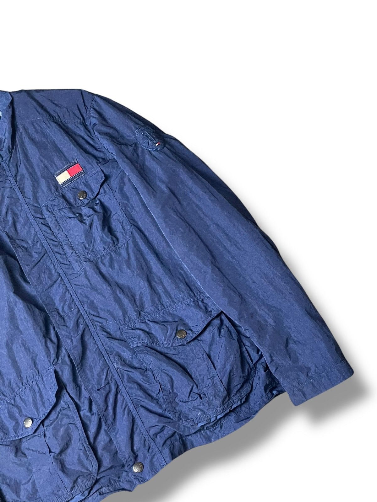 Tommy Hilfiger × Vintage Vintage Tommy Hilfiger Utility Pocket Jacket (105) Size US XS / EU 42 / 0 - 3 Thumbnail