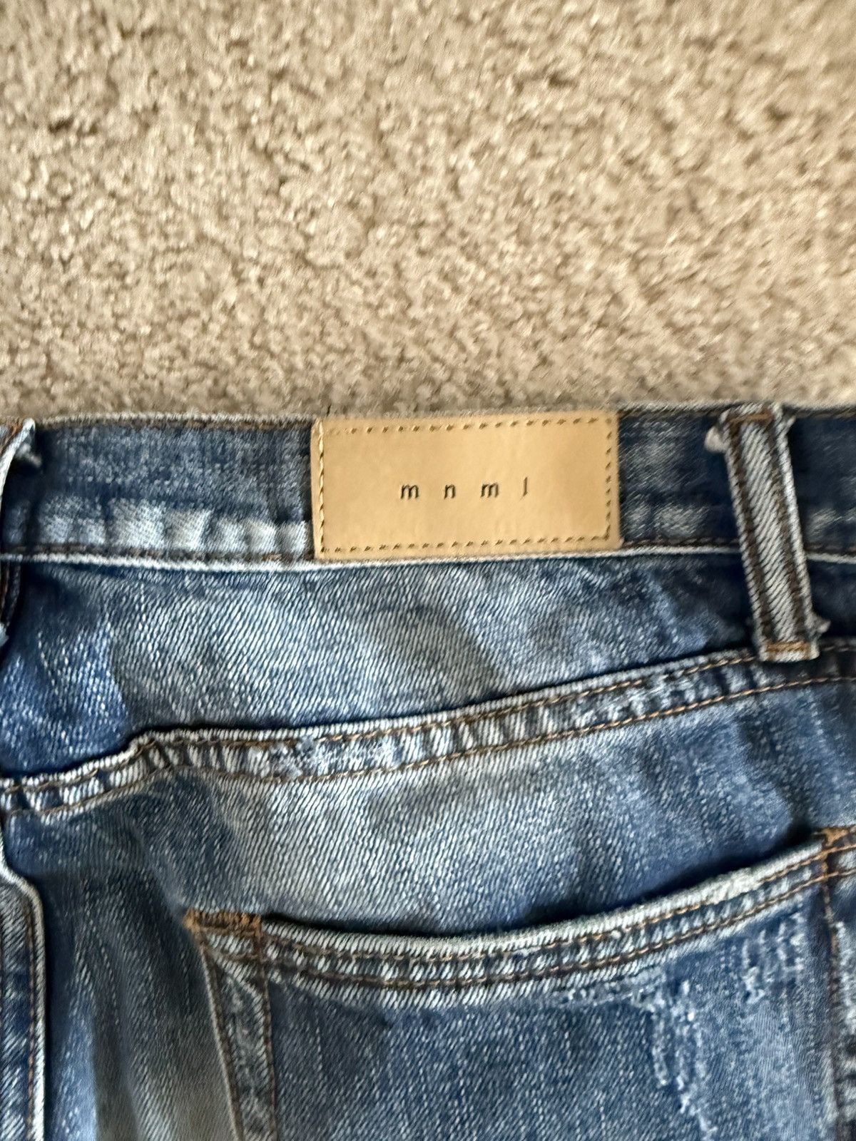 MNML MMNL Jeans Size US 34 / EU 50 - 3 Thumbnail