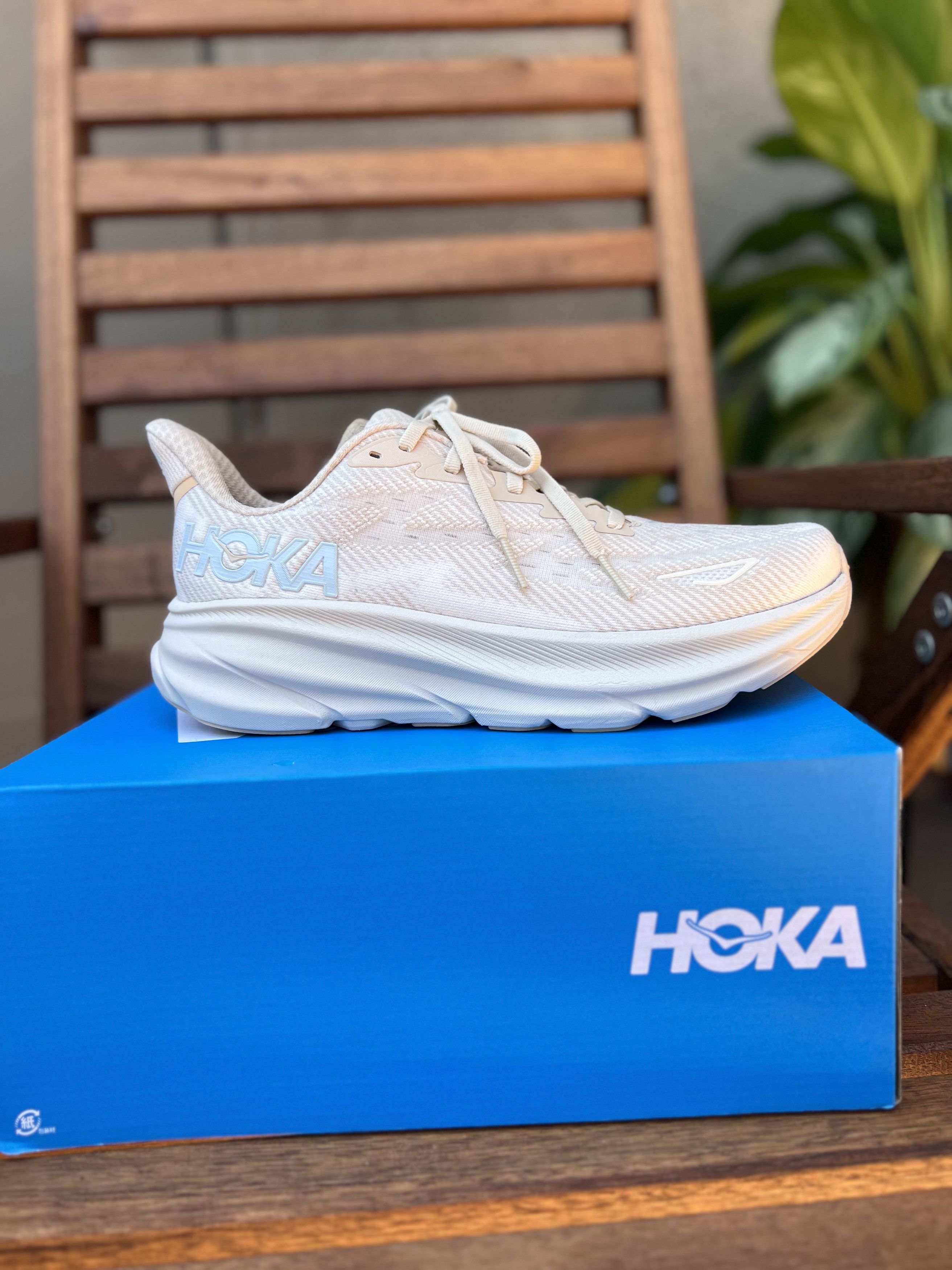 Hoka One One Hoka Clifton 9 Shifting Eggnog Women 9 Grailed