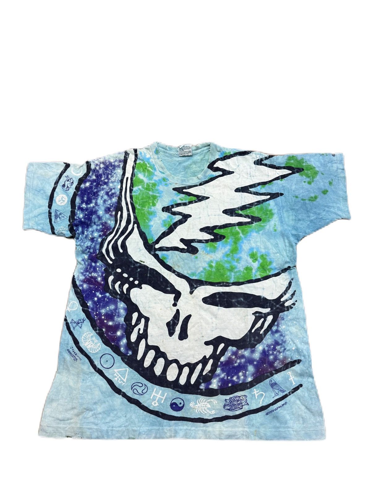 Grateful Dead VINTAGE TIE DYE T-SHIRT THE GREATFUL DEAD RARE Size US XL / EU 56 / 4 - 1 Thumbnail