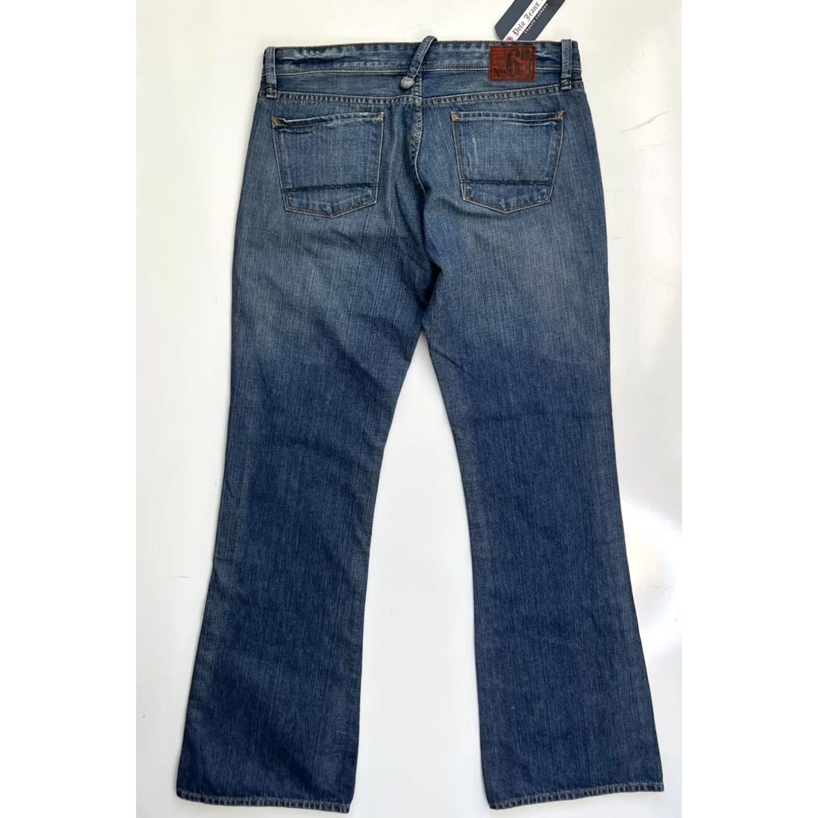Ralph Lauren VINTAGE Ralph Lauren POLO Jeans Co Rigid Whitney Bootcut 90s Women’s 10/33 Blue Jeans Womens Size 32" / US 10 / IT 46 - 5 Thumbnail
