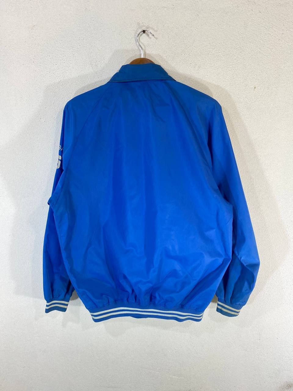 Japanese Brand vintage triple crown nylon varsity jacket very nice design Size US L / EU 52-54 / 3 - 8 Thumbnail