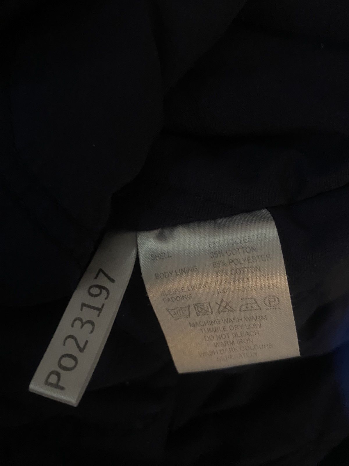 Yves Saint Laurent Warm YSL Jacket Navy classic quilted Bomber Size US XXL / EU 58 / 5 - 8 Thumbnail