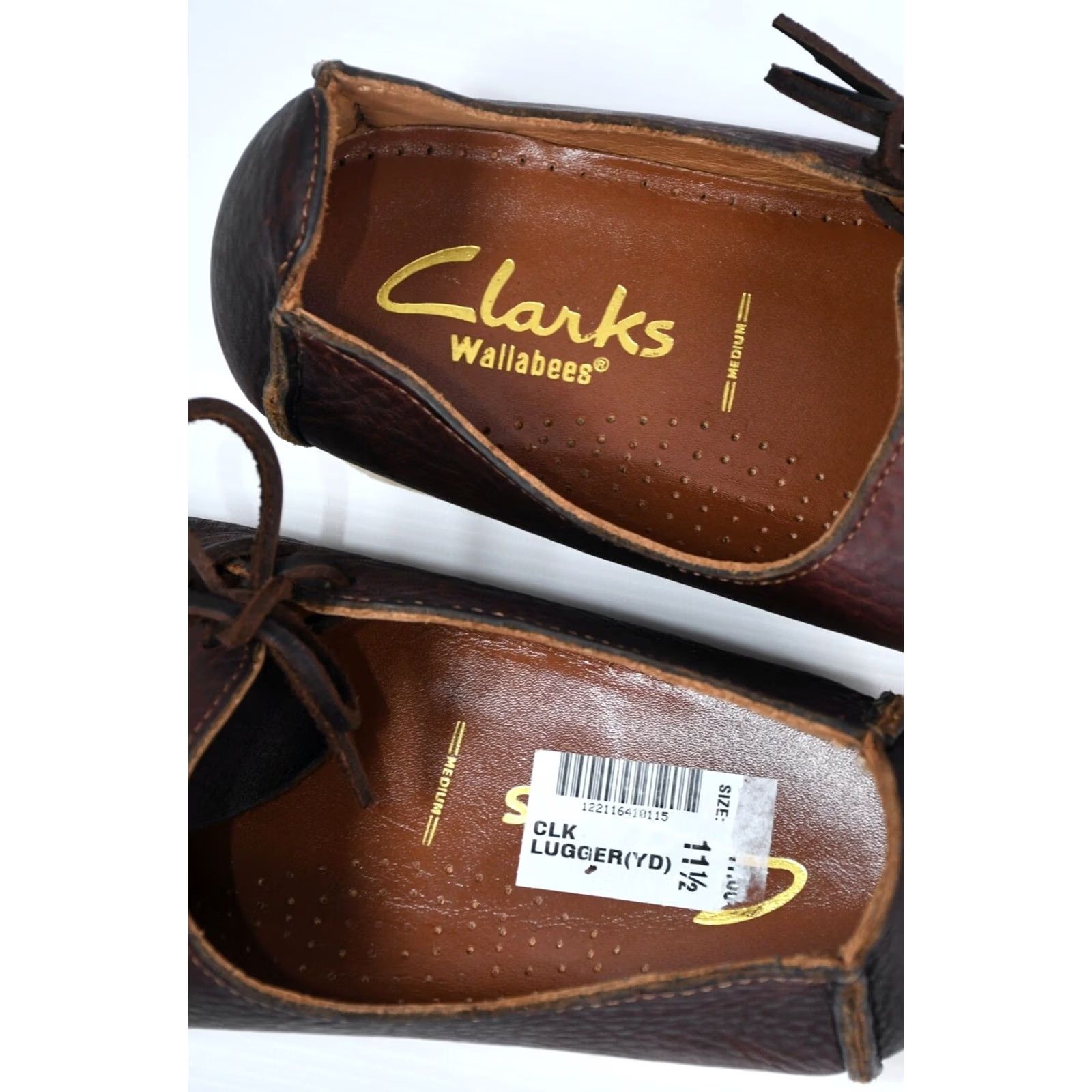Clarks Clarks Wallabee Boot Brown Men US 12 / UK 11.5 Leather Moccasin Casual Boots Men Mens Size US 12 / EU 45 - 6 Thumbnail