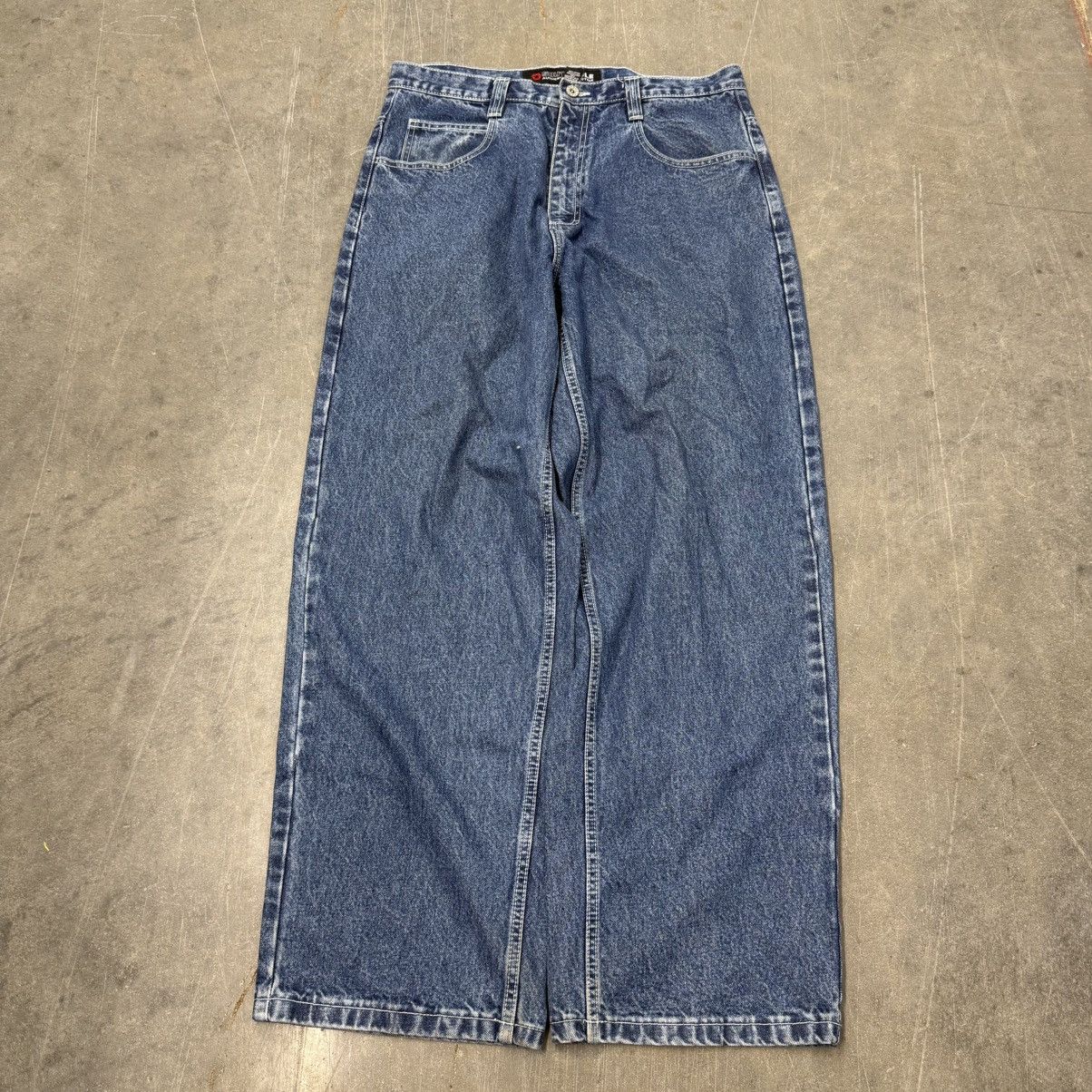 Southpole Vintage 90s Y2K Southpole Jeans Baggy Skater Wide Loose Size US 38 / EU 54 - 3 Thumbnail