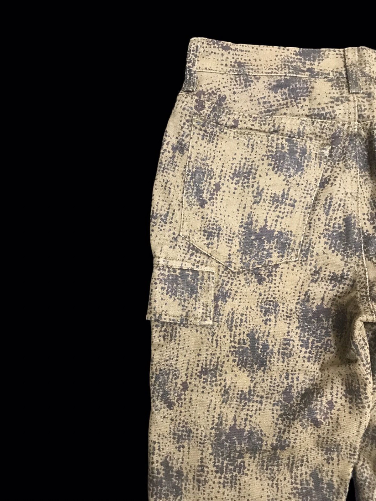 291295=Homme 💥291295 HOMME Very Rare Full Print Stamp Cargo Pant F106 Size US 27 - 14 Thumbnail